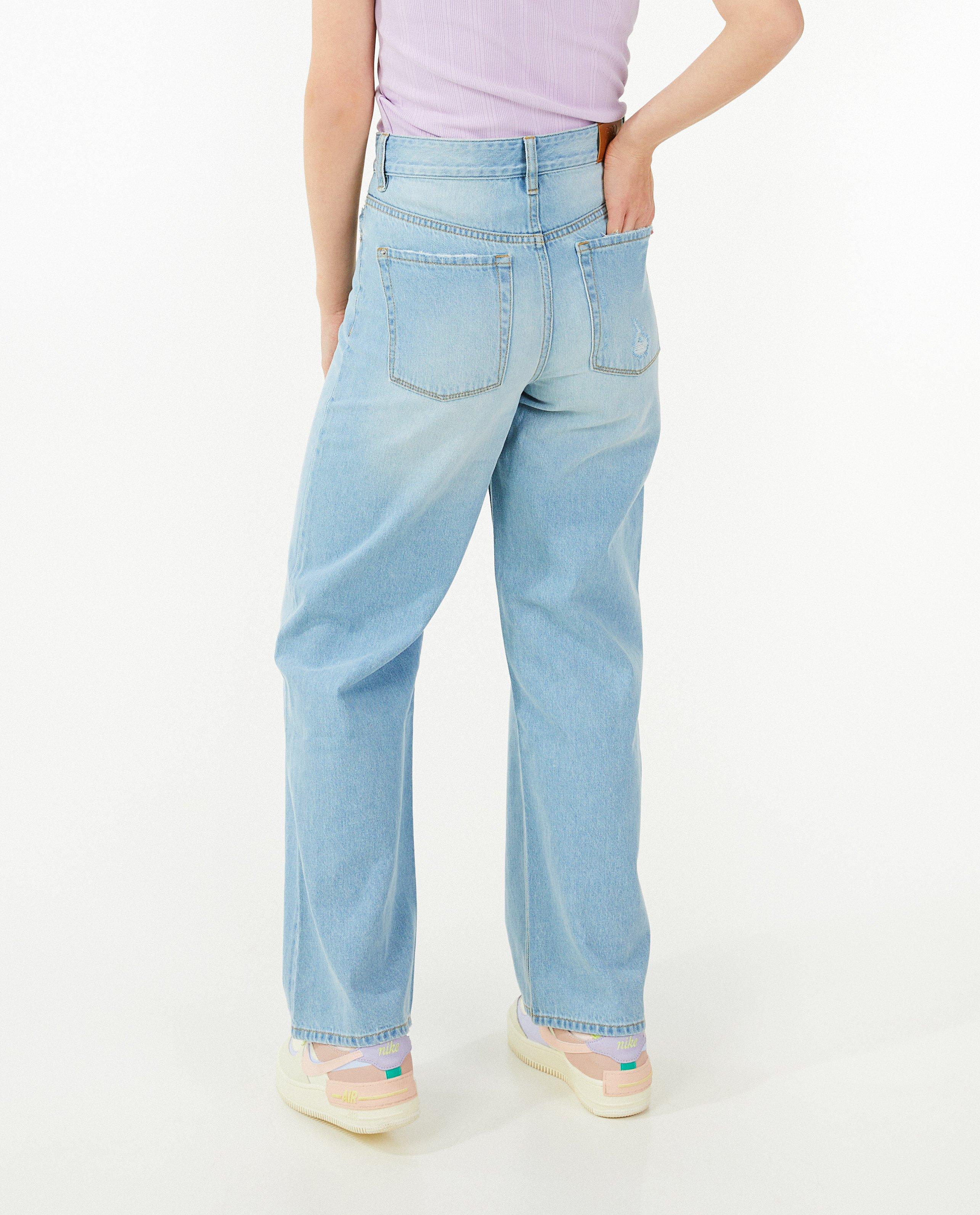 Jeans - Jeans bleu clair à pattes d’éléphant