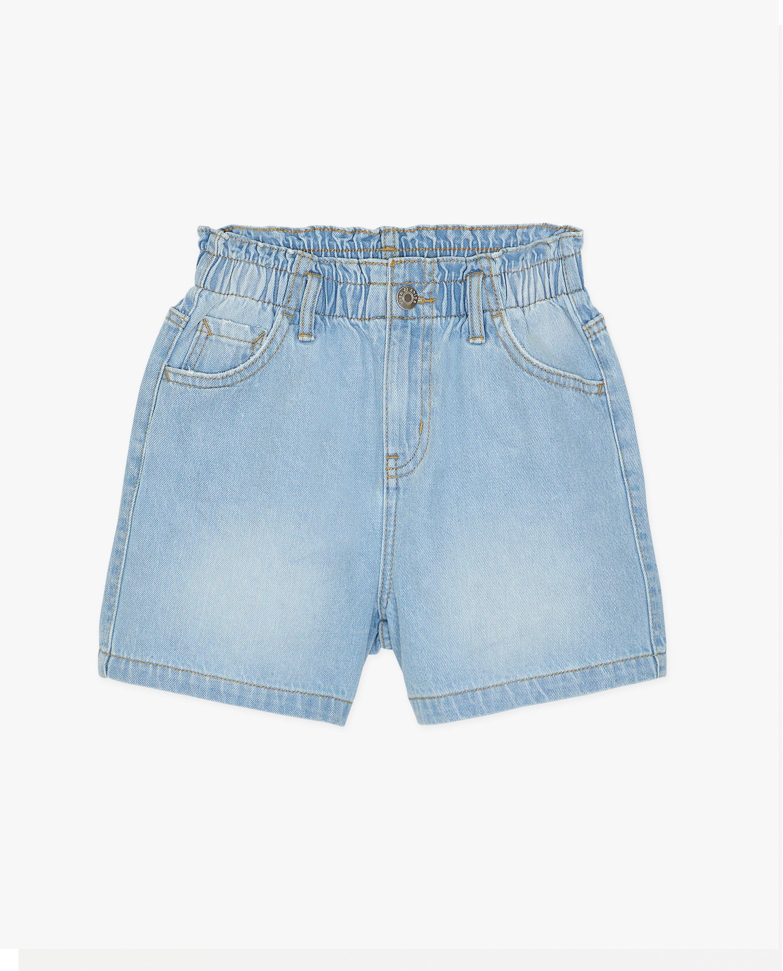 Short en jeans bleu clair - D&eacute;tails du produit - bleu clair - image num&eacute;ro 5