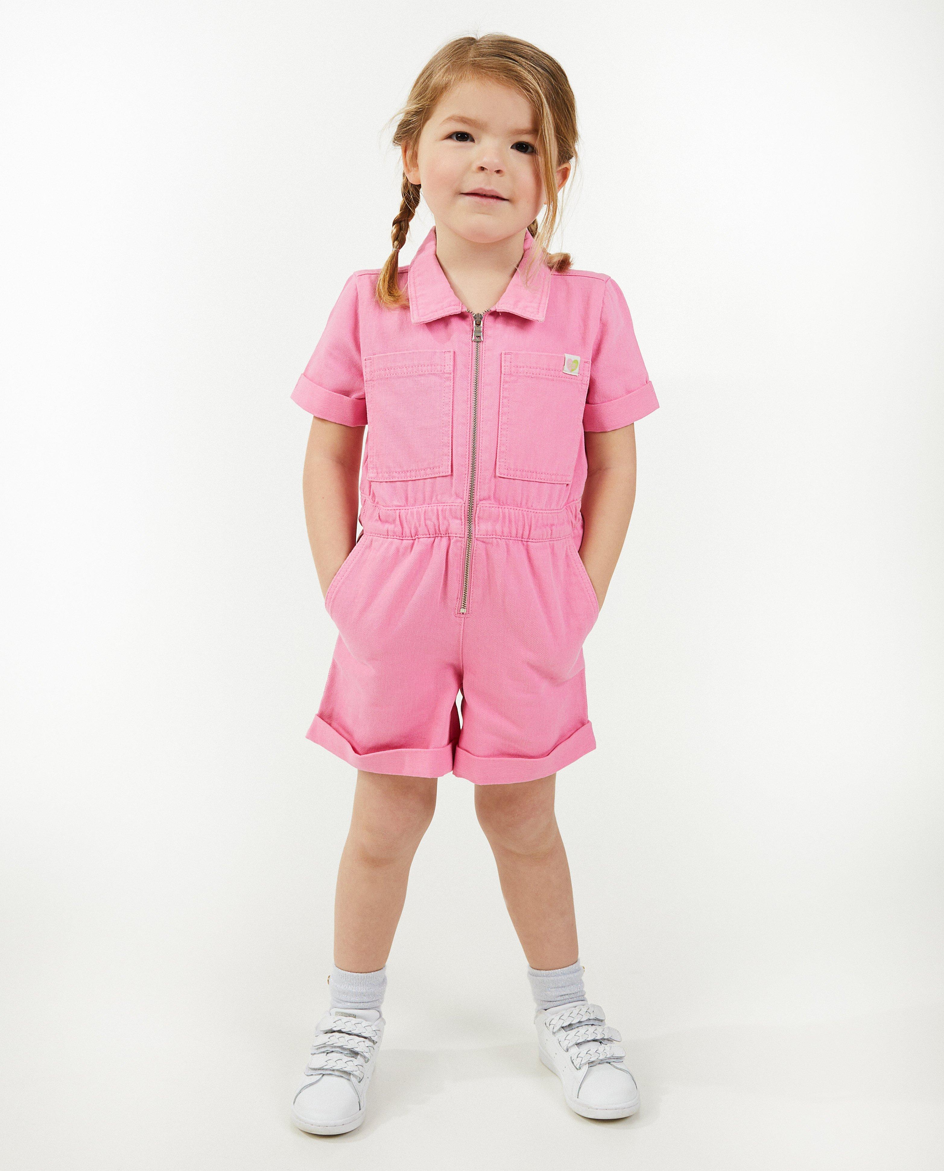 Roze T-shirt met print - null - K3