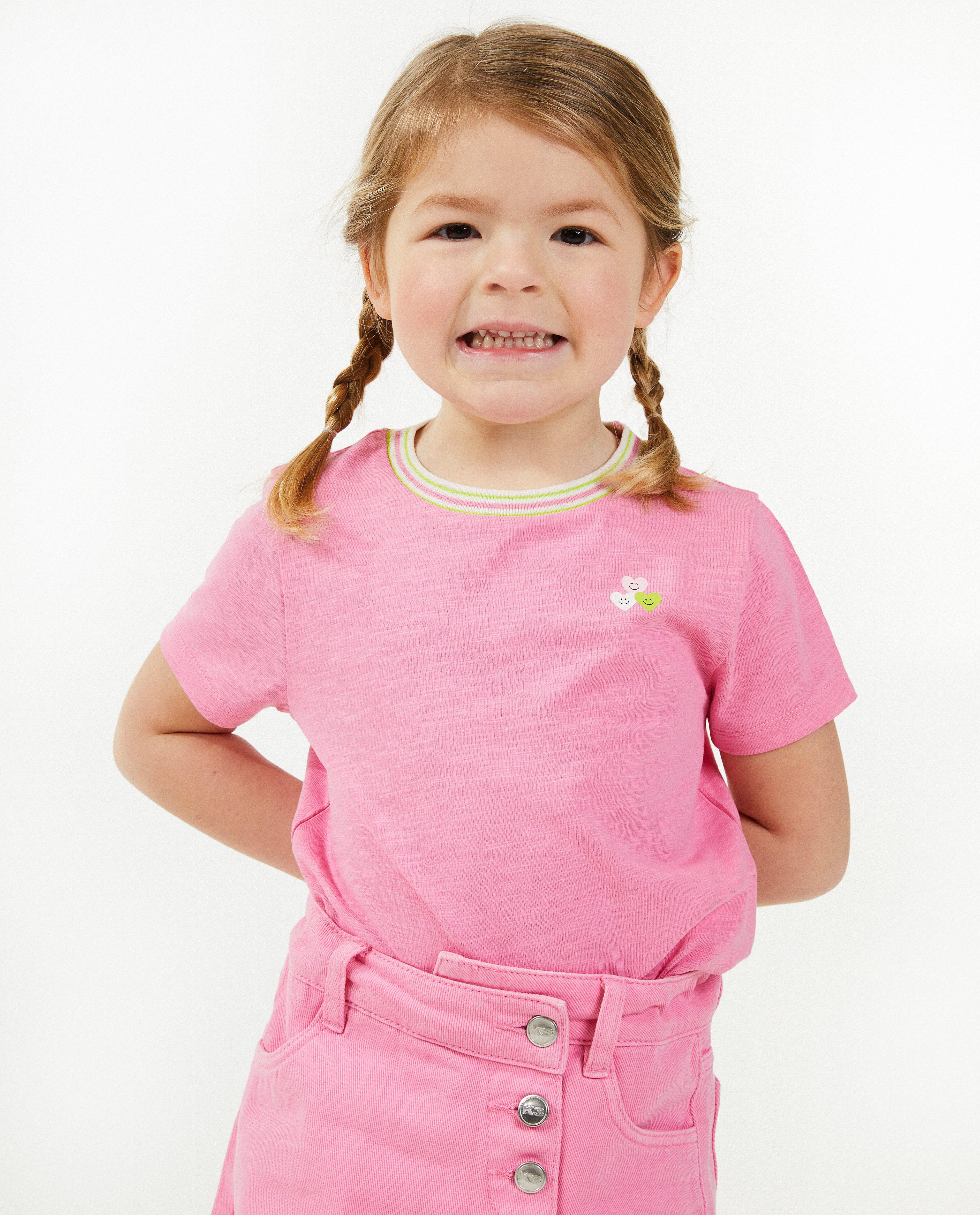 T-shirts - Roze T-shirt met print