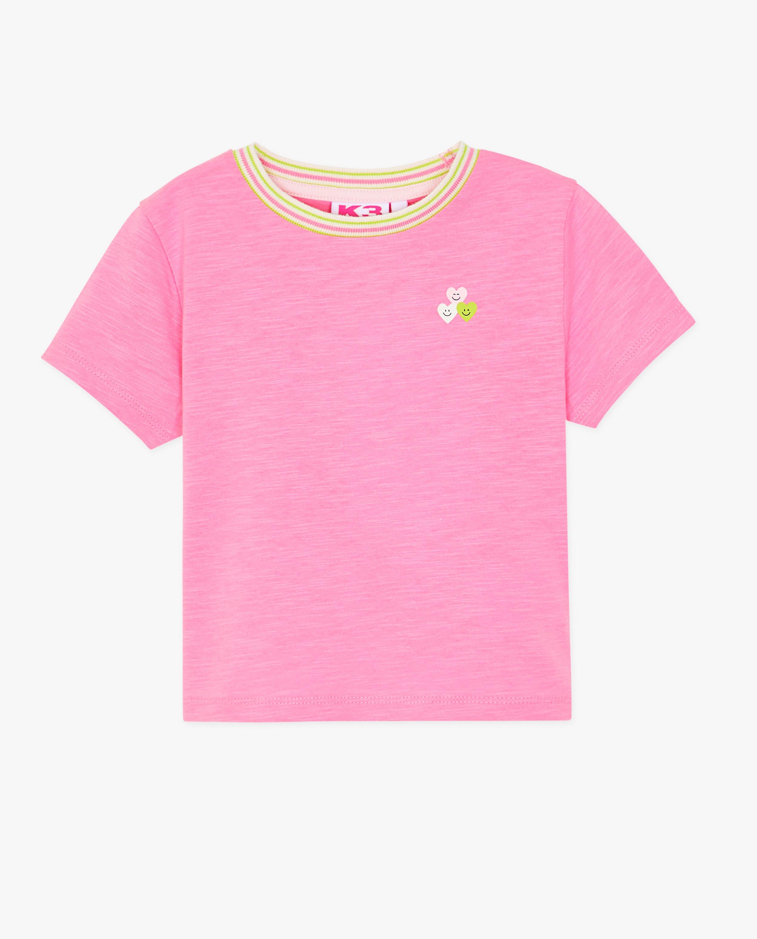 T-shirts - Roze T-shirt met print