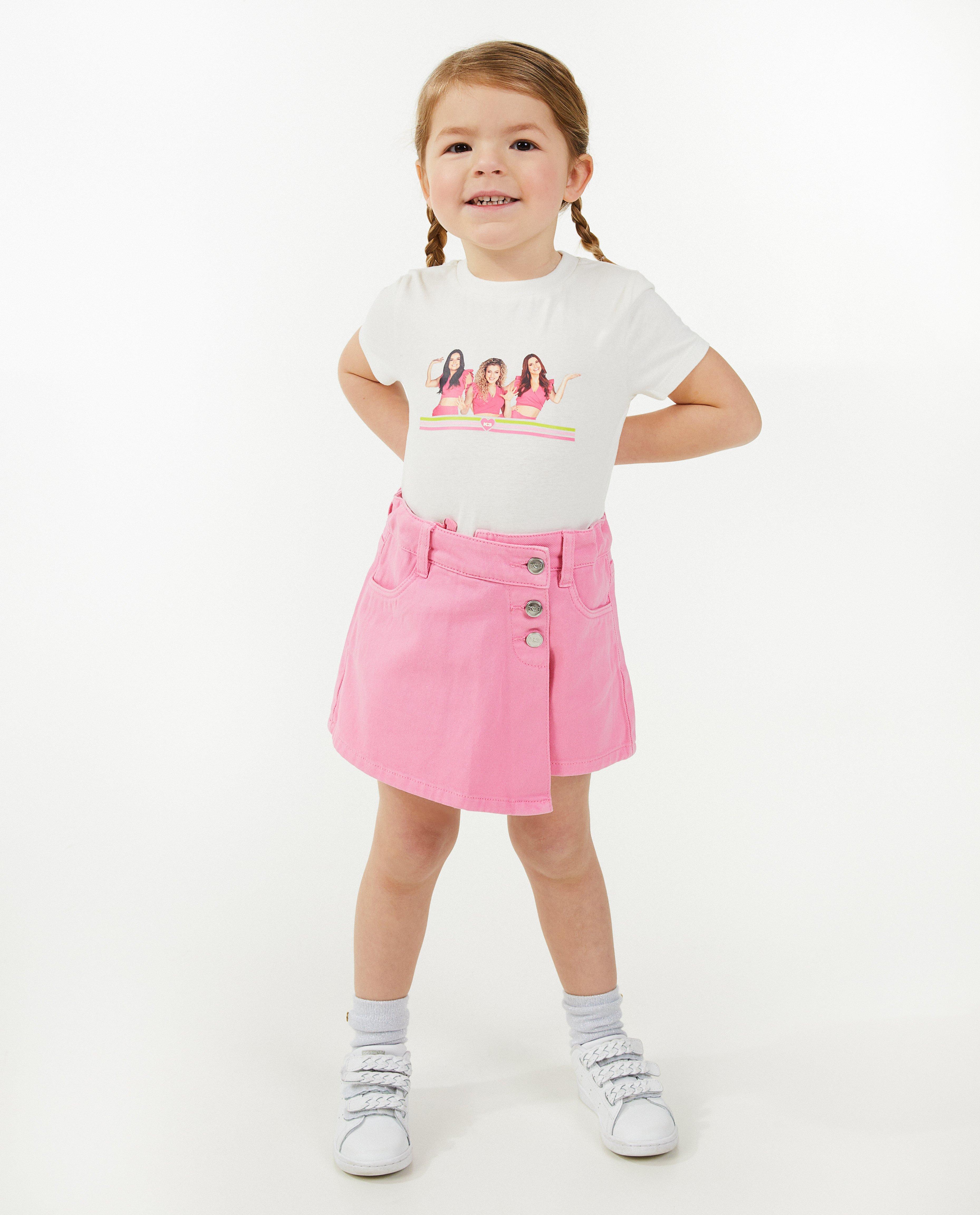 Jupe-short rose - D&eacute;tails du produit - rose - image num&eacute;ro 1