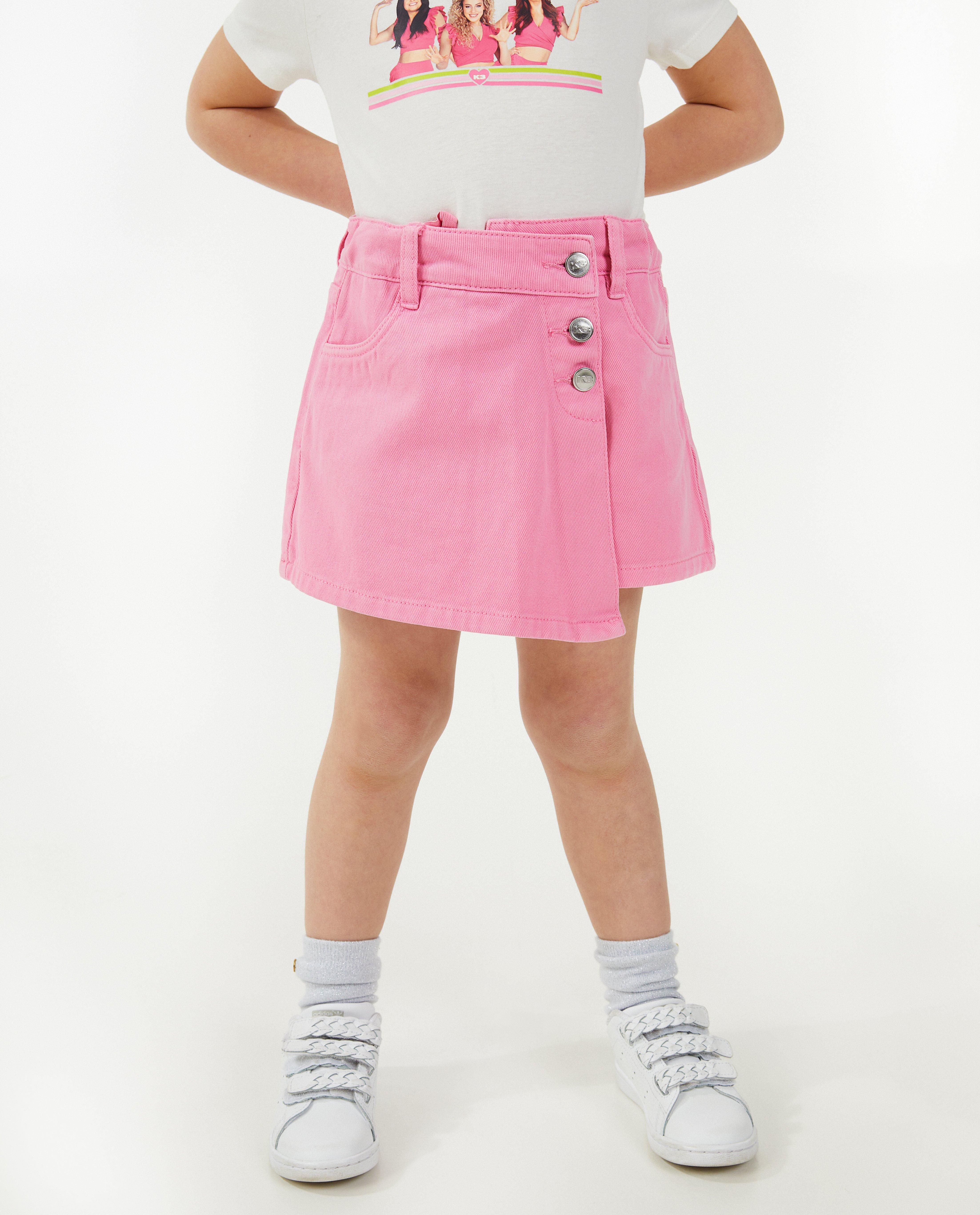 Jupe-short rose - D&eacute;tails du produit - rose - image num&eacute;ro 2
