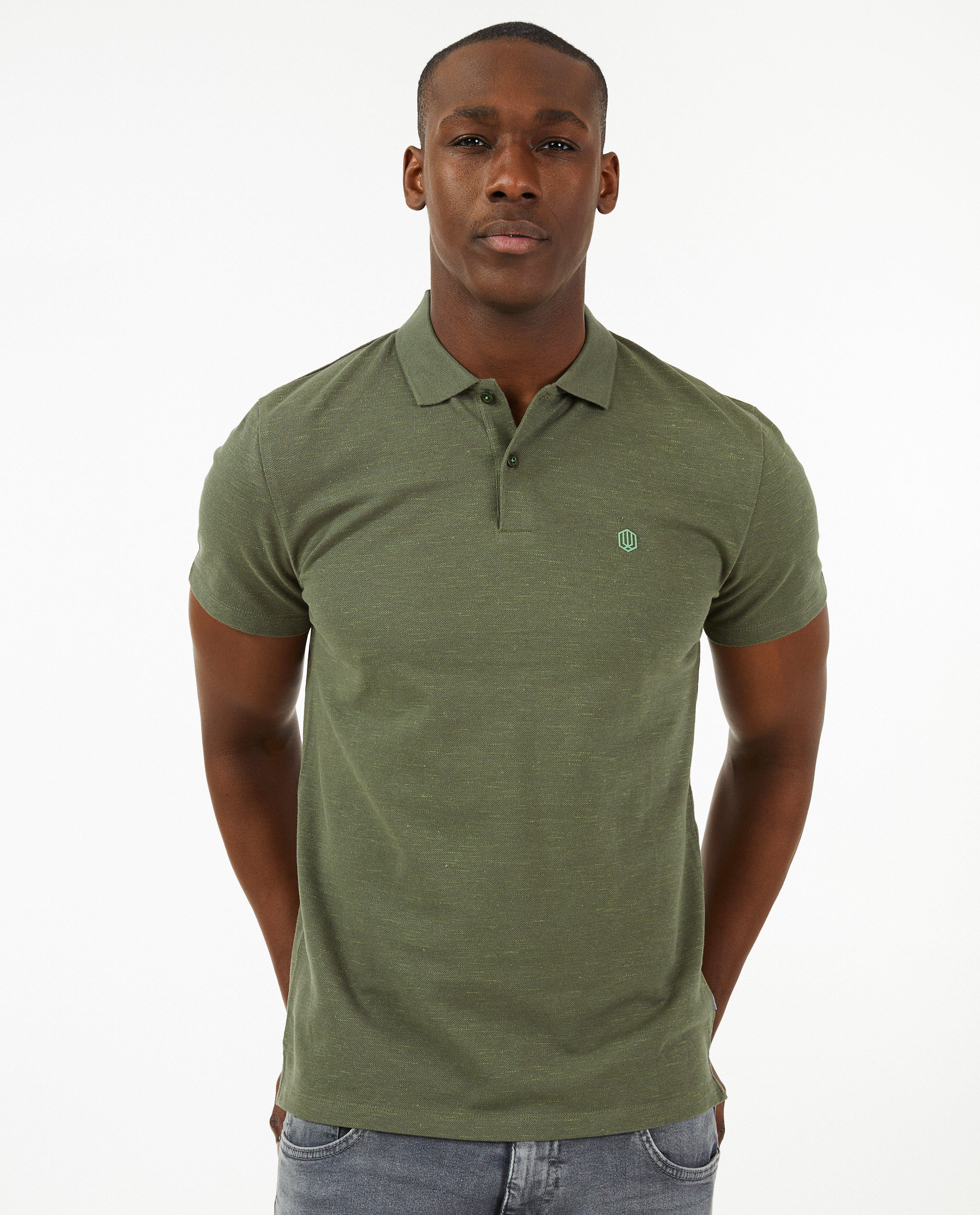 Donkergroene polo sale