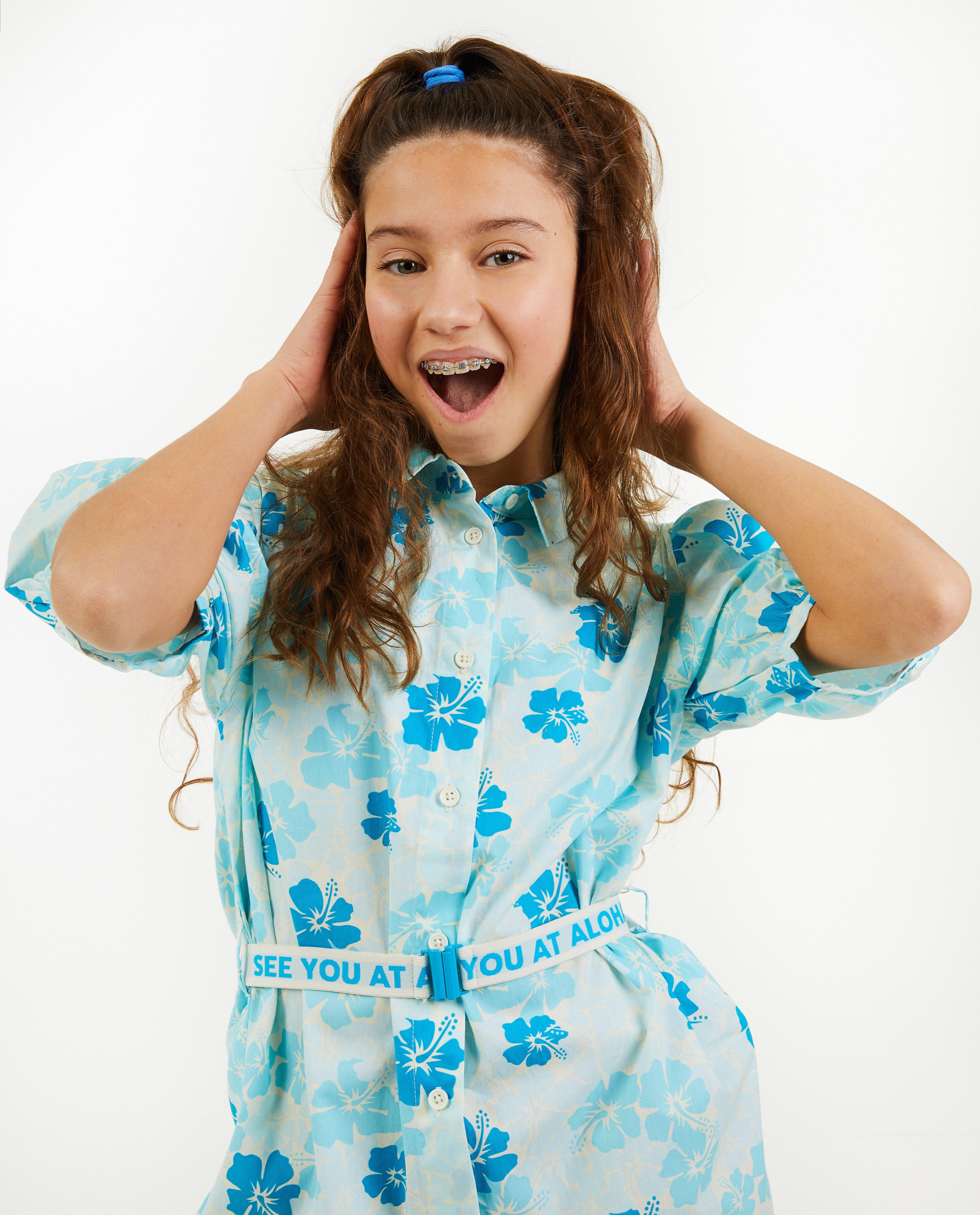 Kleedjes - Jurk met bloemenprint