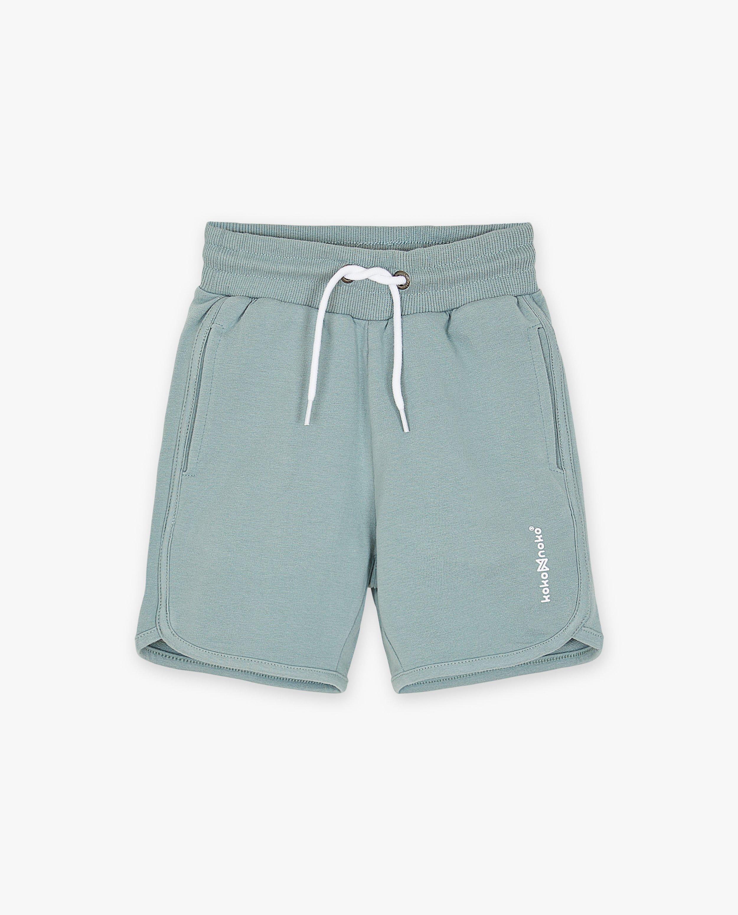 Blauwe short met tunnelkoord - null - Koko Noko
