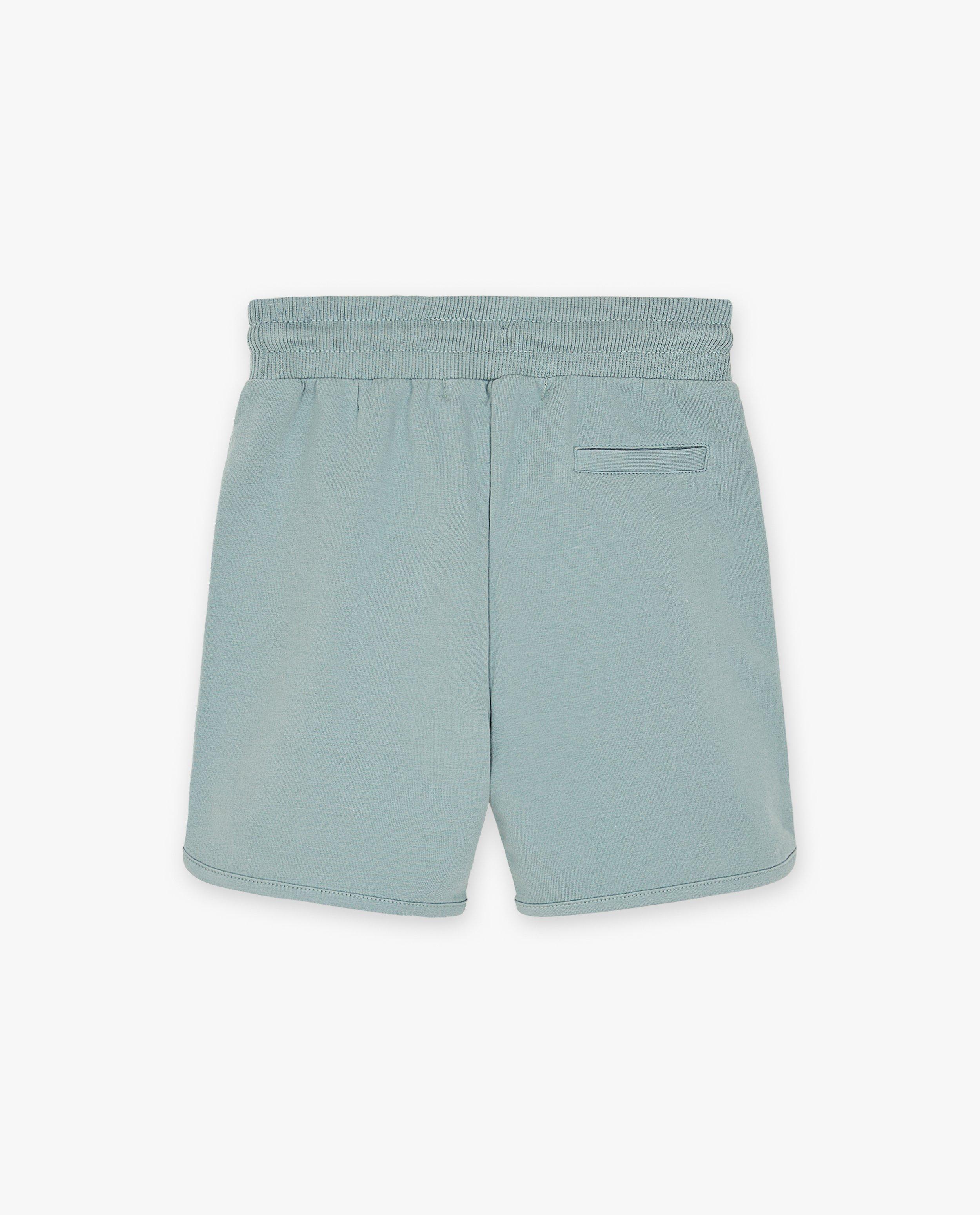 Shorten - Blauwe short met tunnelkoord