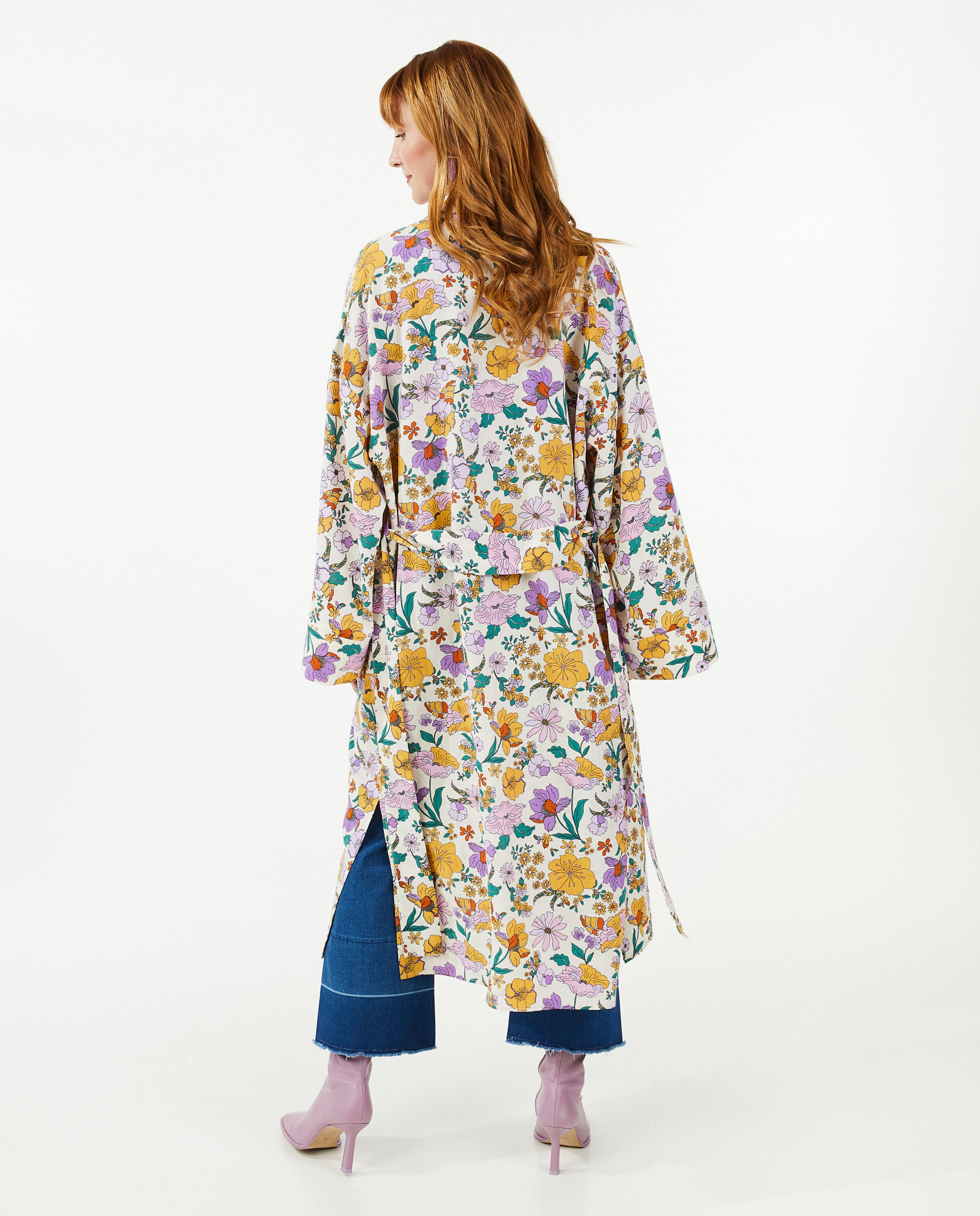 Blazers - Kimono à imprimé floral