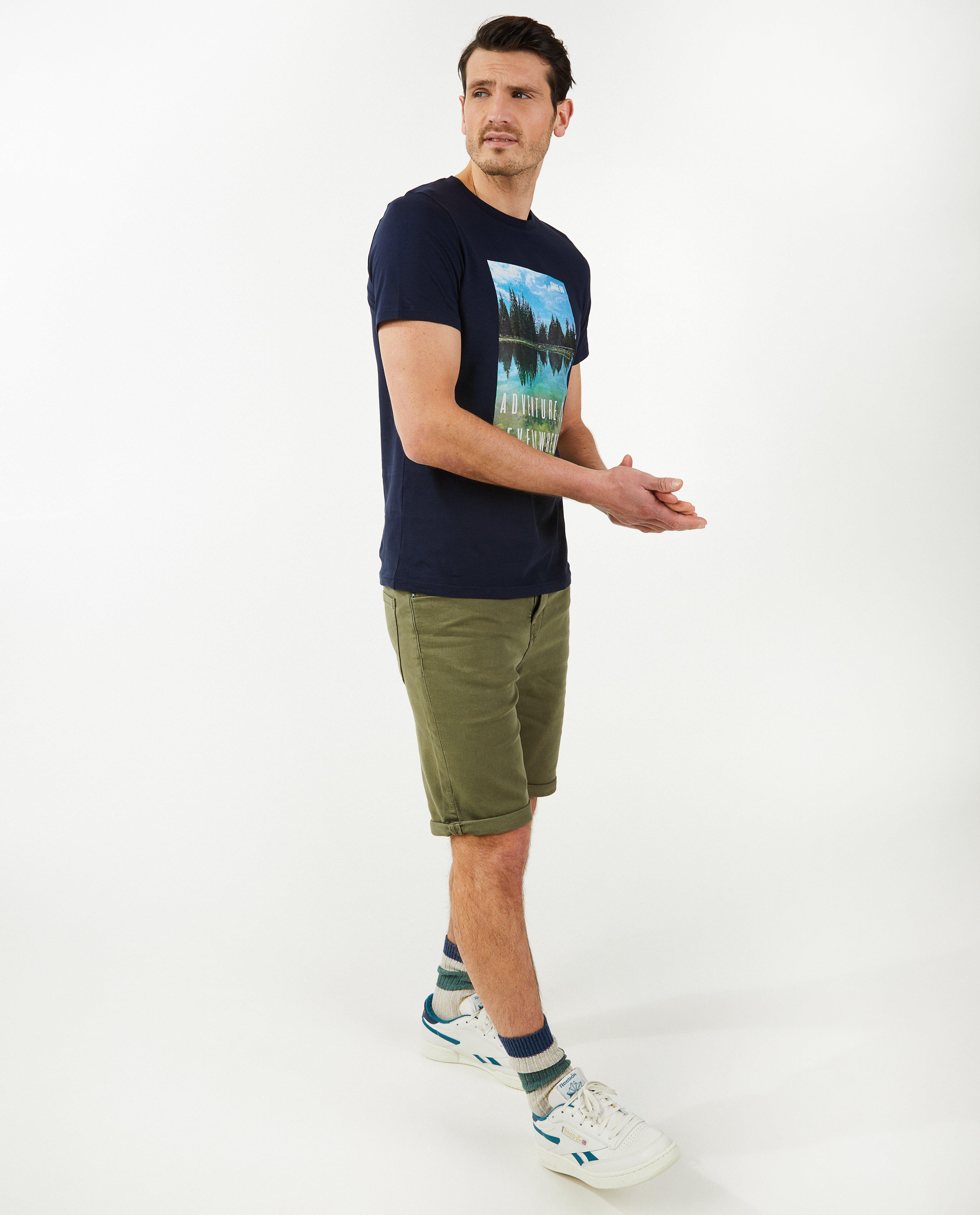 Short met 5-pocket, slim fit - null - Quarterback