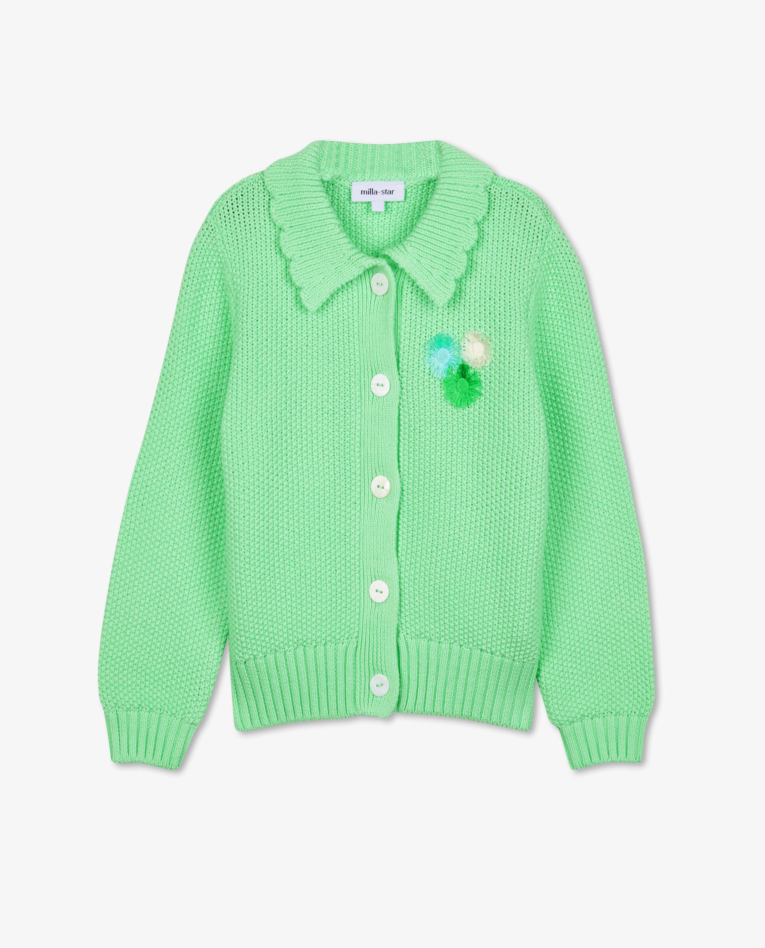 Cardigan - Groene cardigan