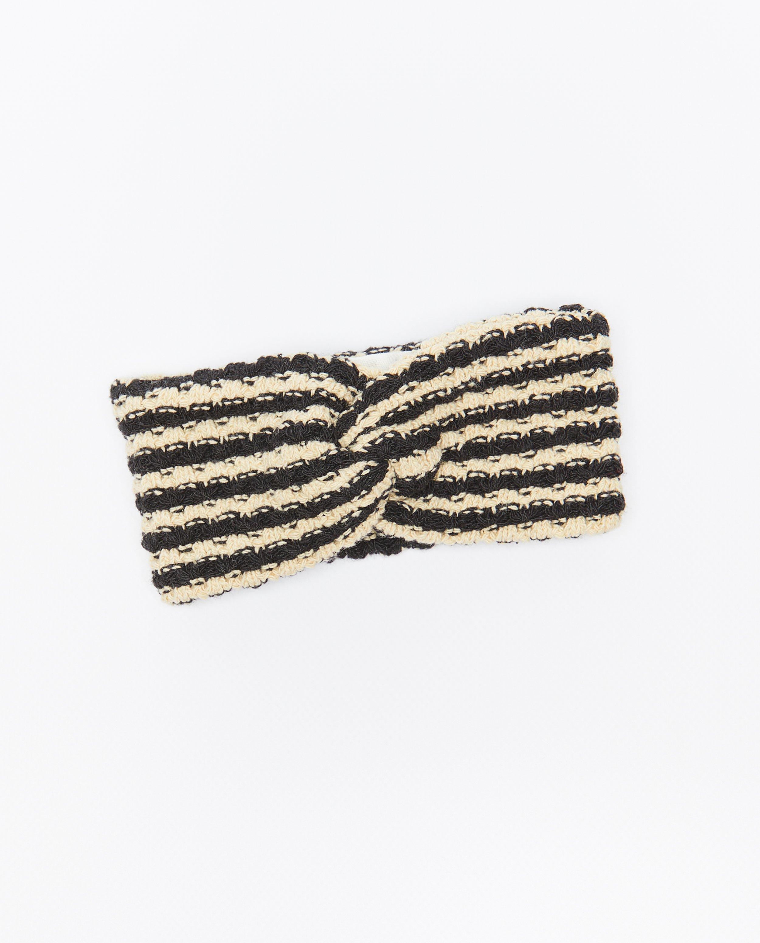 Crochet haarband met strepen - null - Cuddles and Smiles
