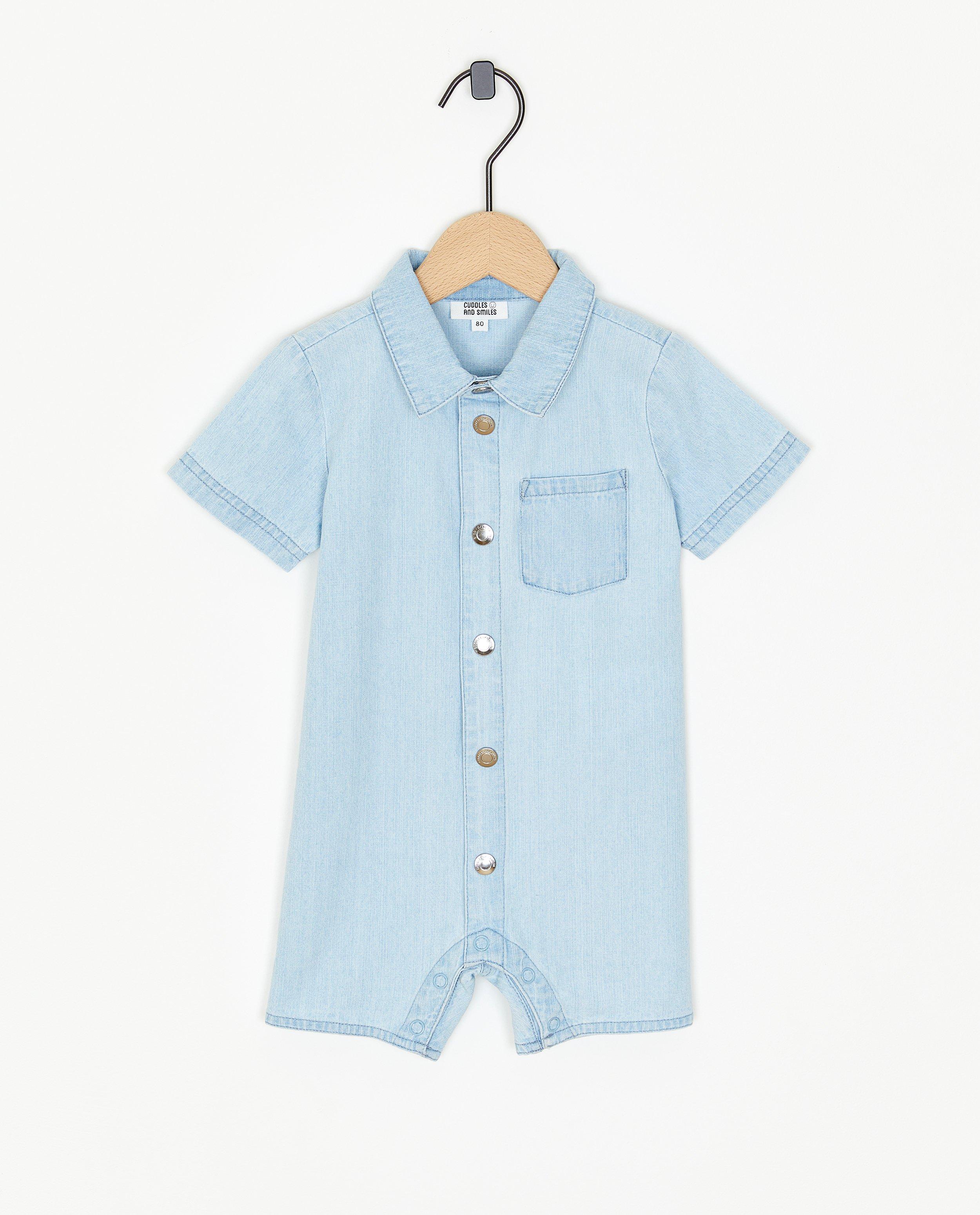 Jumpsuit - Jumpsuit met drukknopen