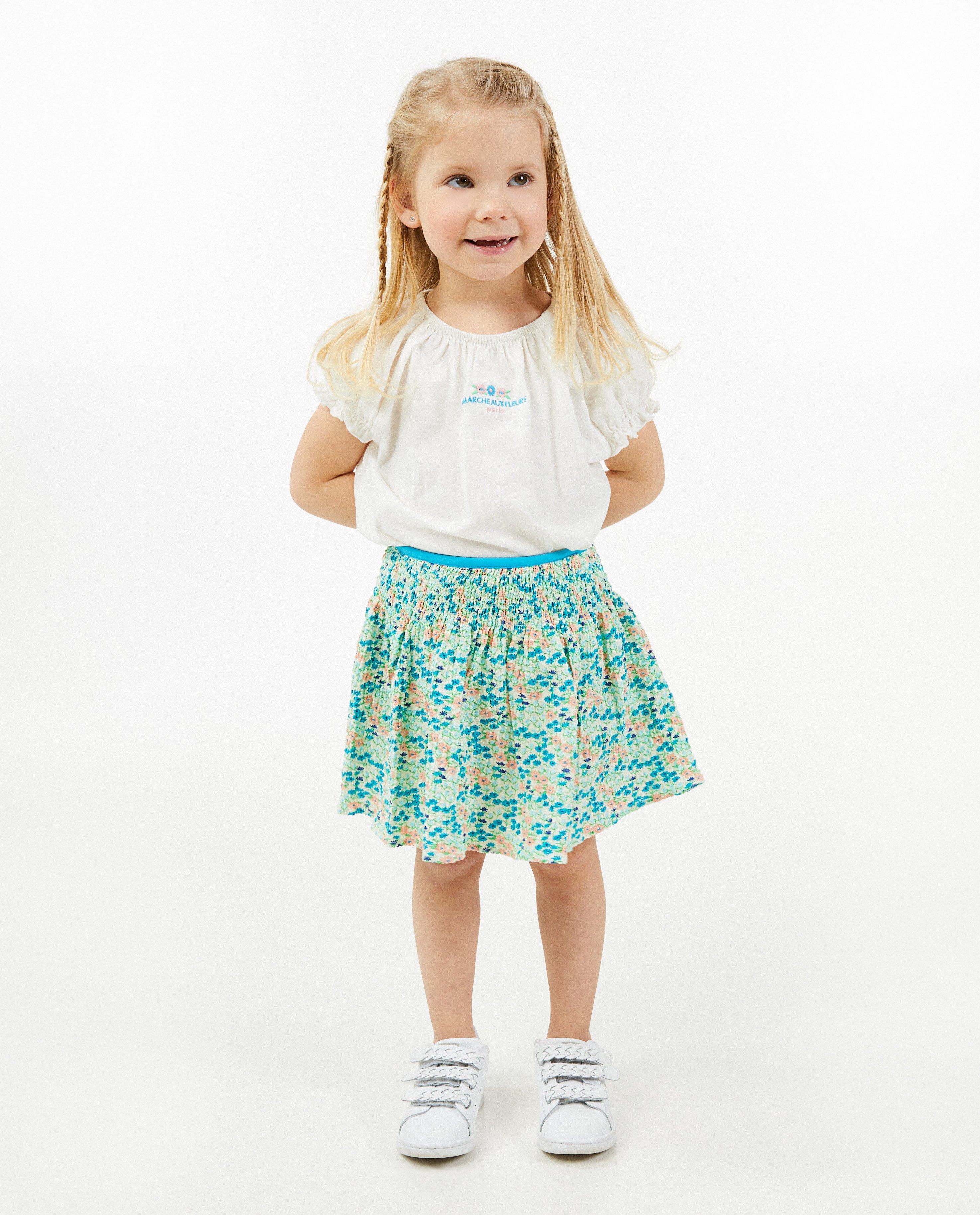 Rok met bloemenprint - null - Milla Star