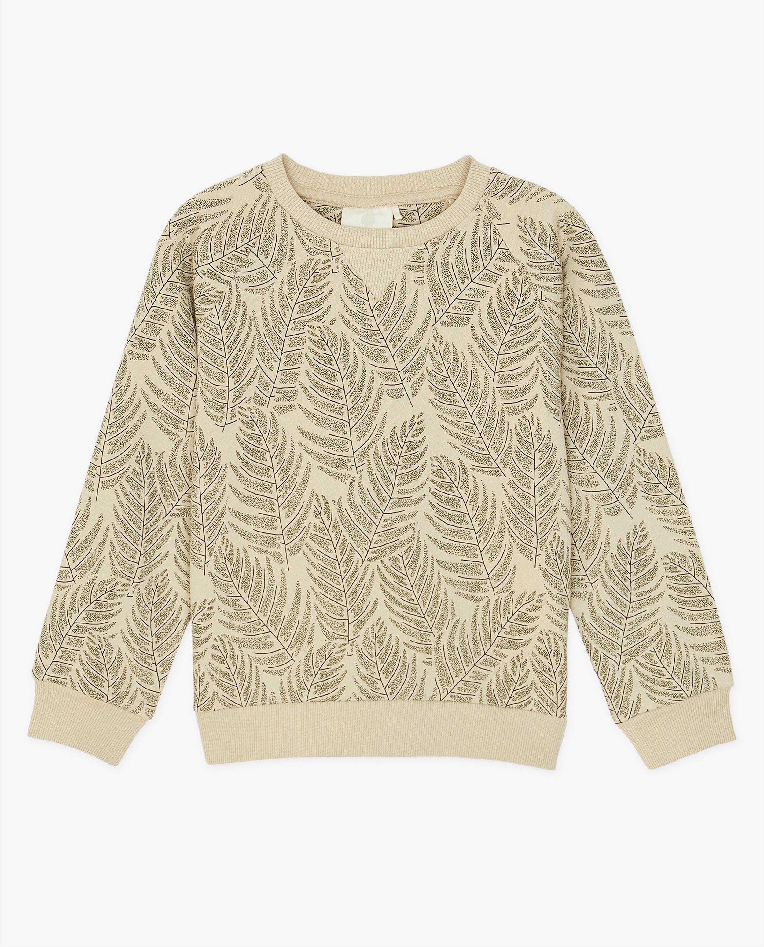 Sweater met allover print - null - Enfant
