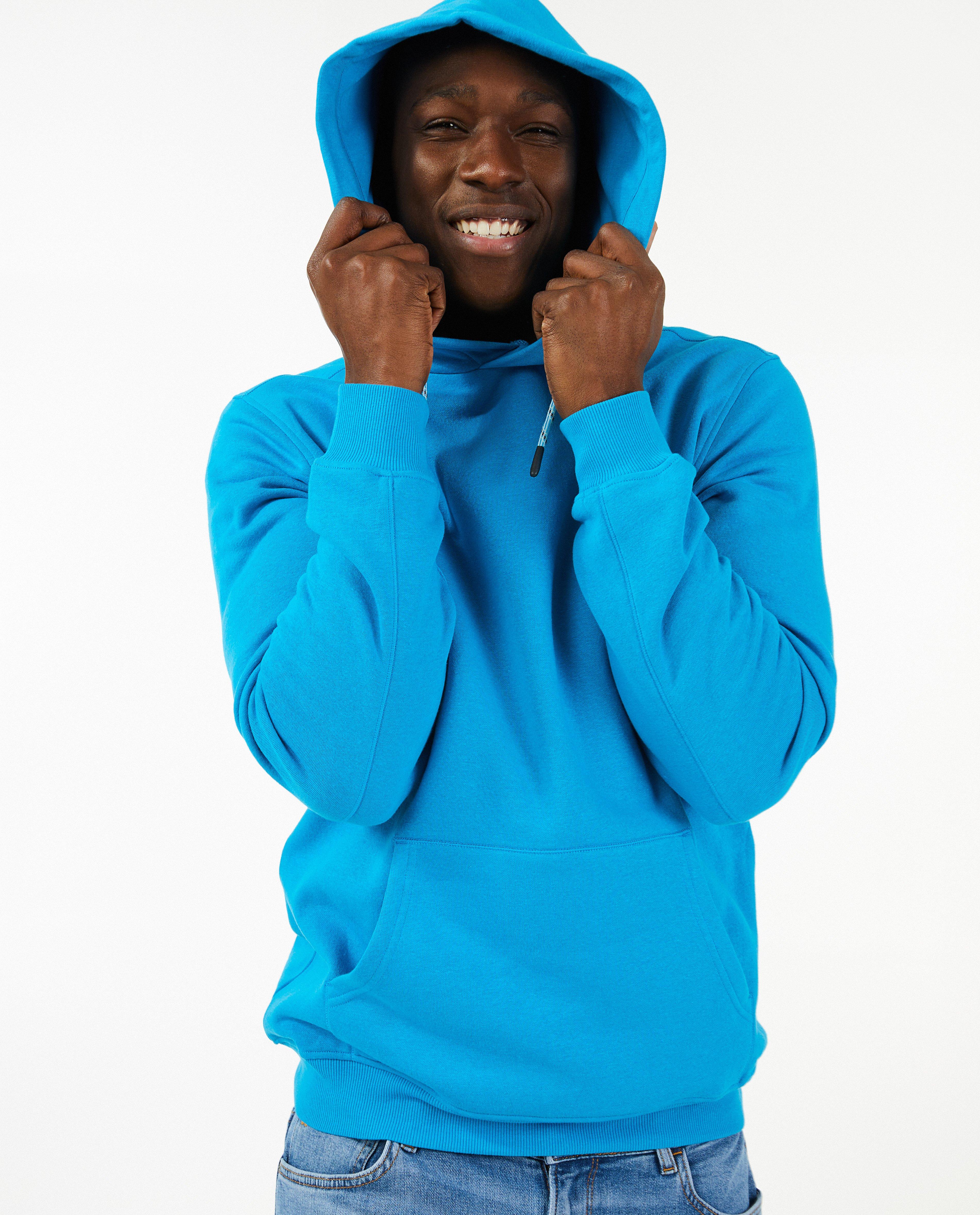 Sweats - Hoodie bleu