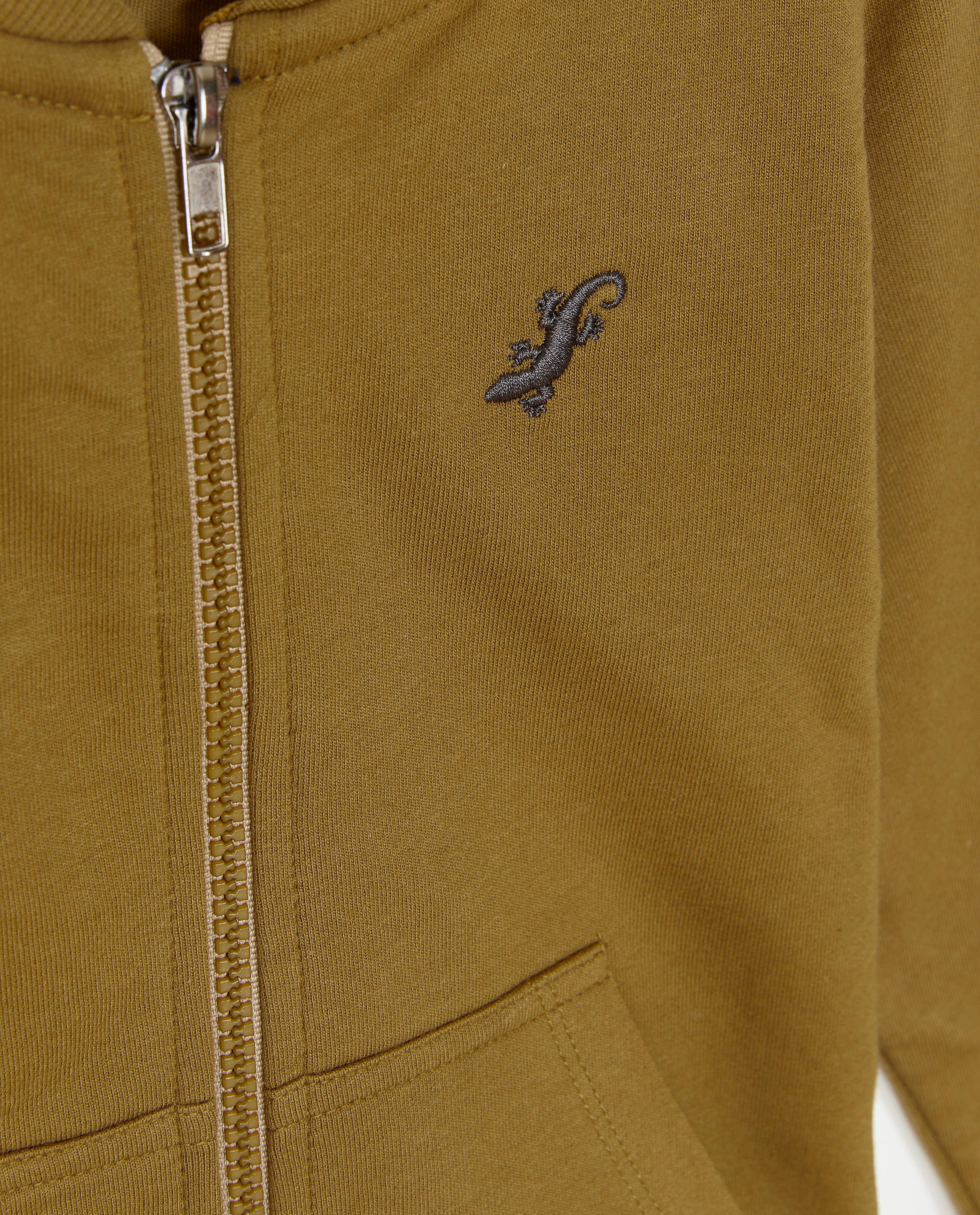 Cardigan - Sweatvest in kaki