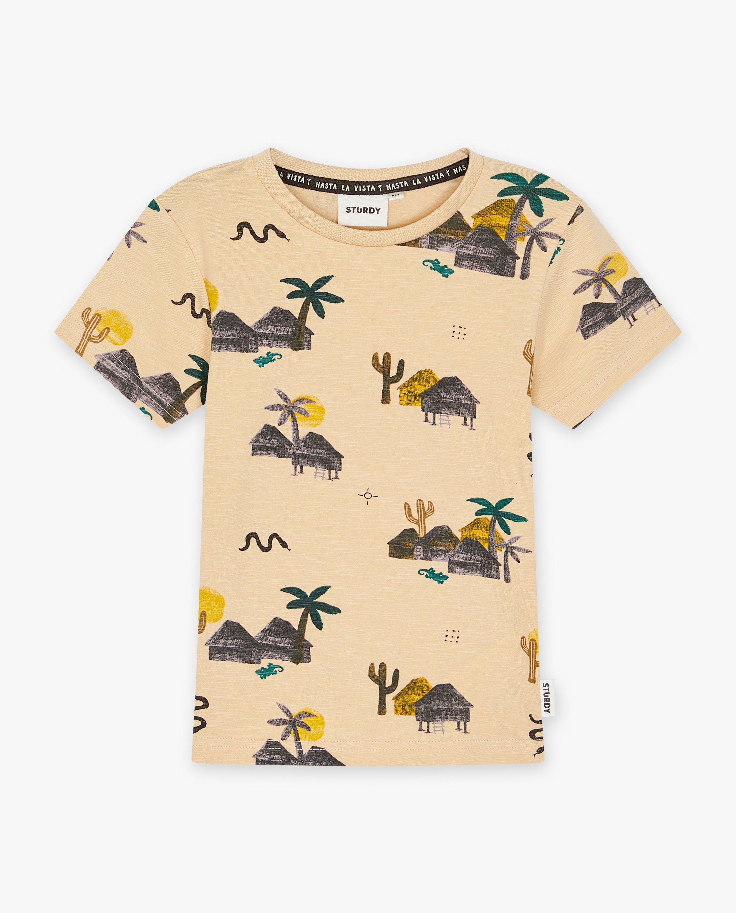 T-shirt beige à imprimé - null - Sturdy & Jubel