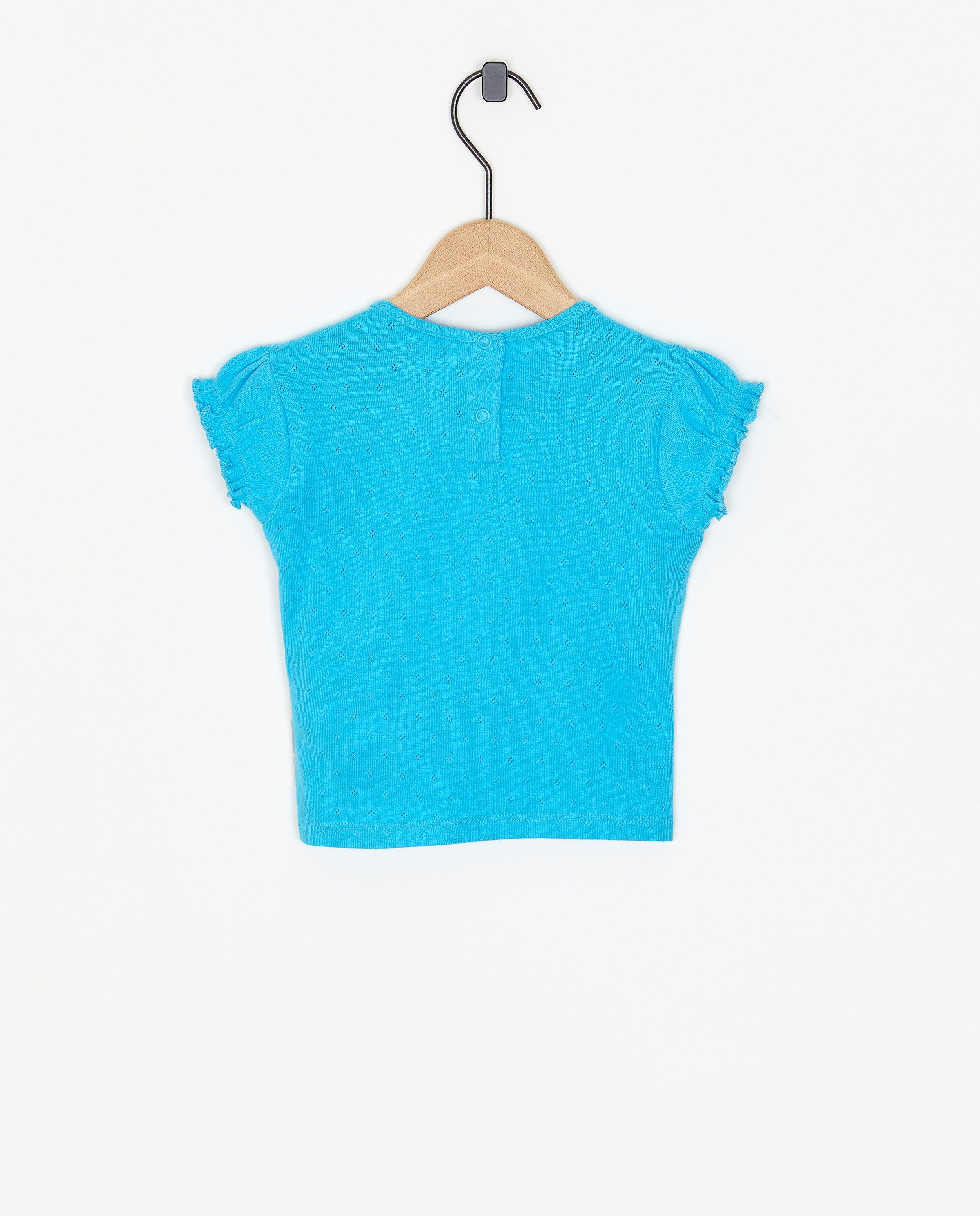 T-shirts - T-shirt met ajour