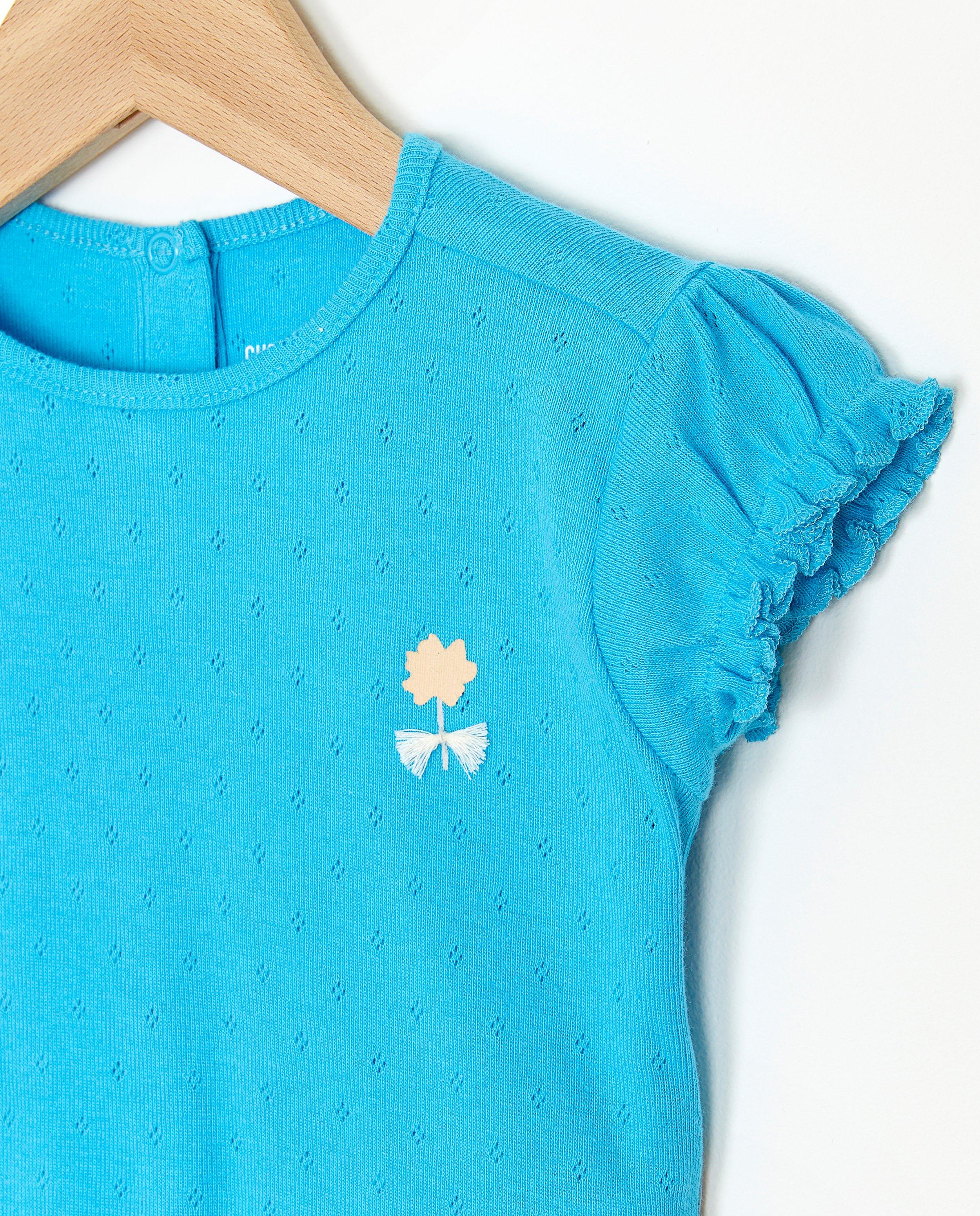 T-shirts - T-shirt met ajour