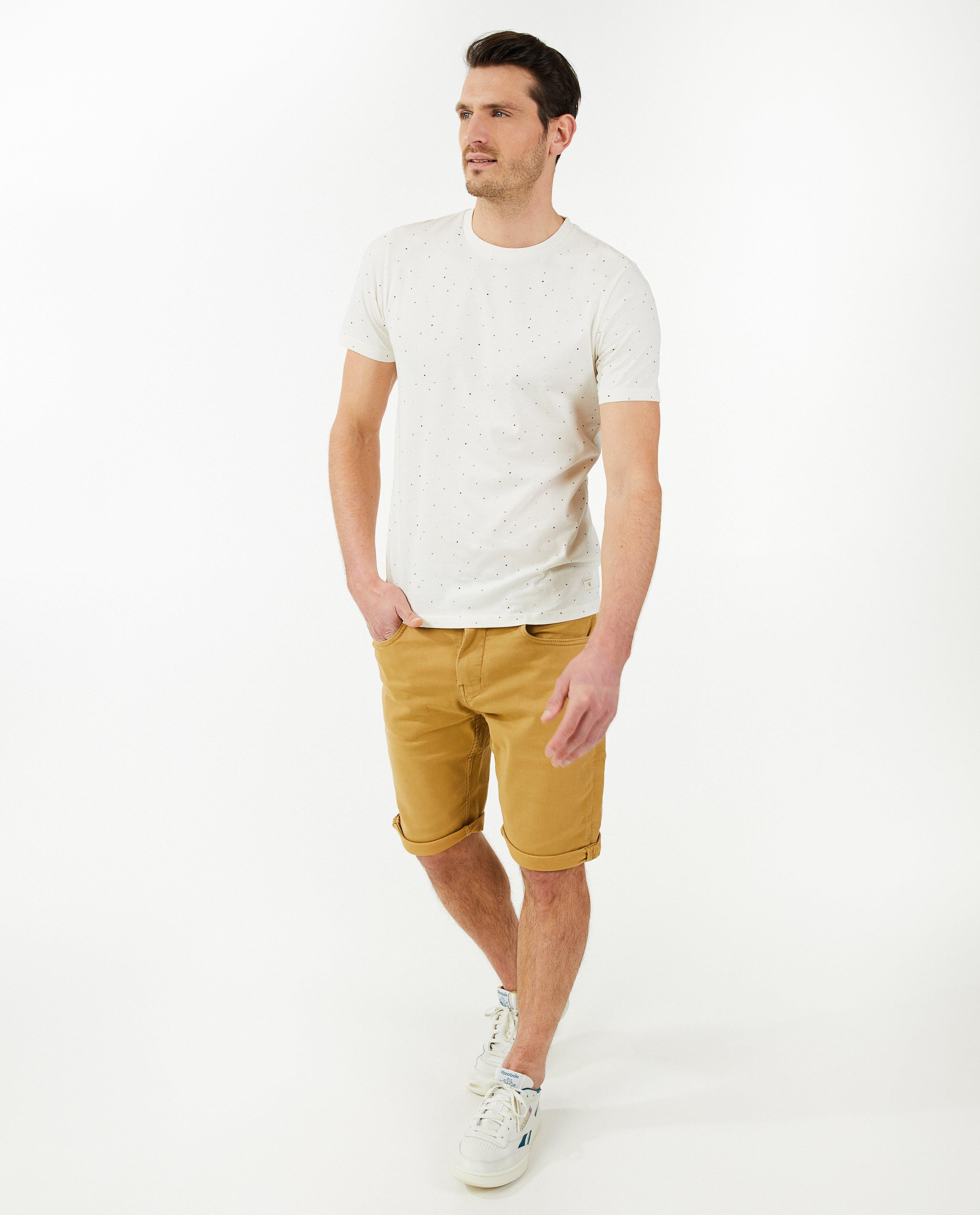 T-shirt blanc à pois - null - Quarterback