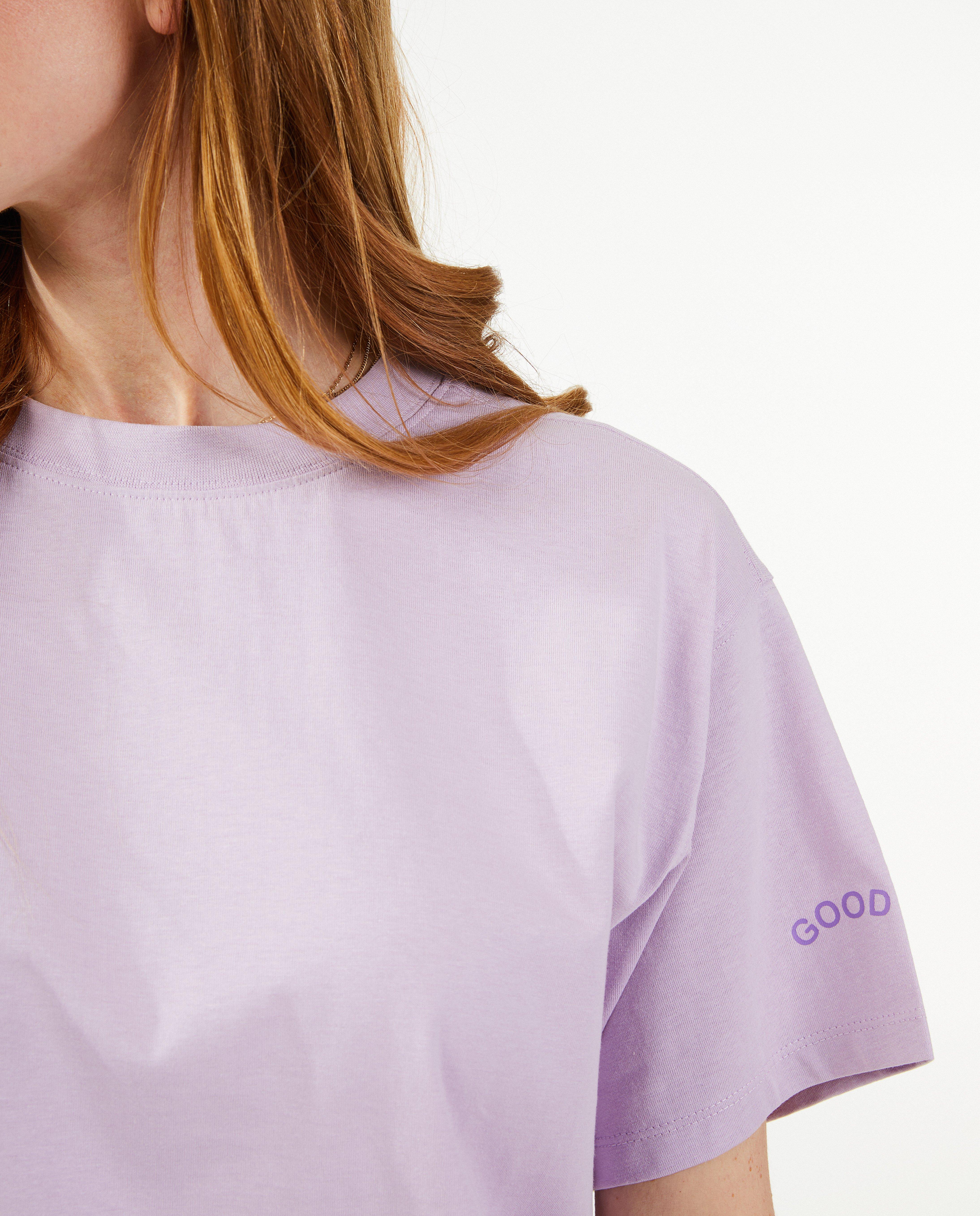 T-shirts - T-shirt met opschrift Good vibes