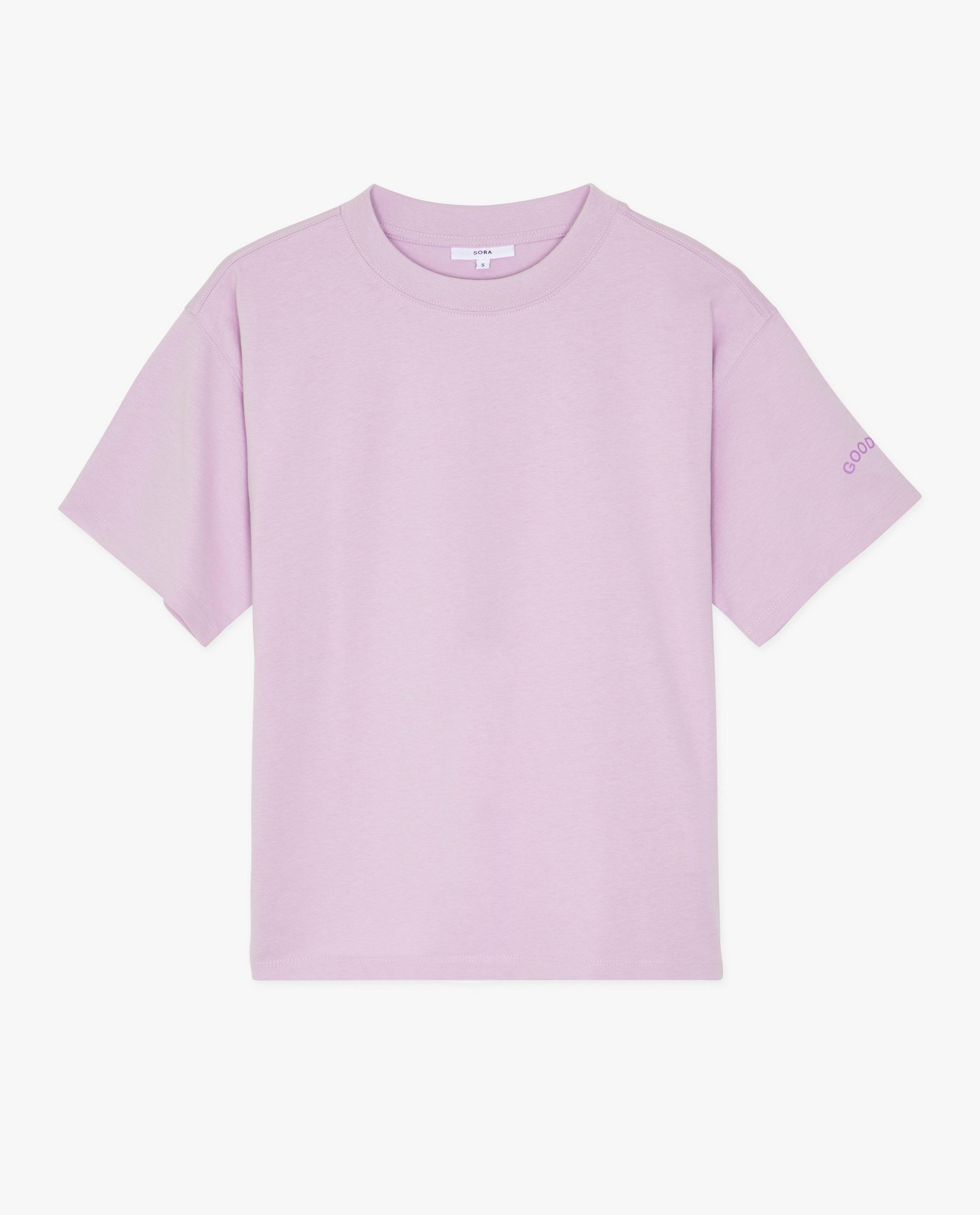 T-shirts - T-shirt met opschrift Good vibes