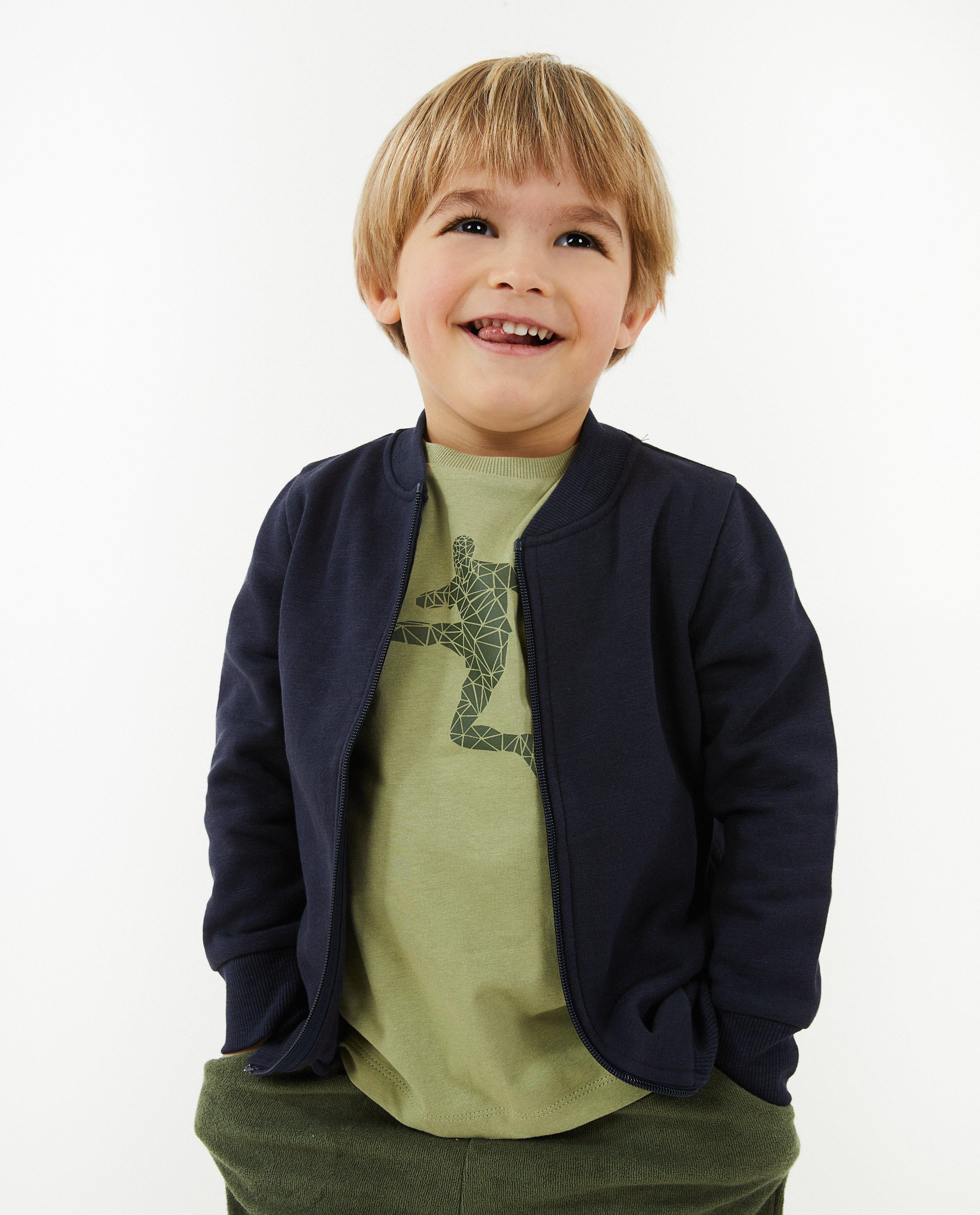 Cardigan - Donkergroene cardigan