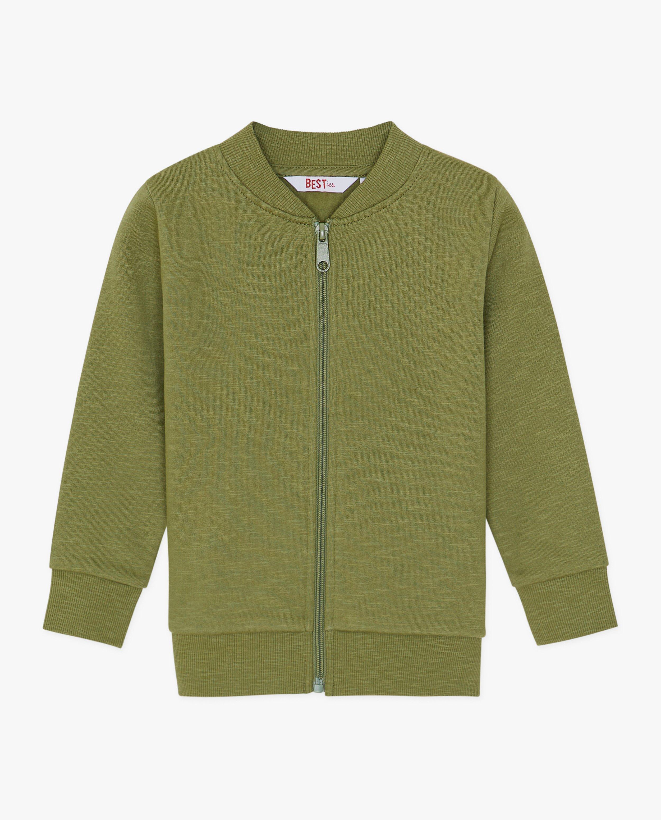 Donkergroene cardigan - Product Detail - khaki - afbeelding nummer 3