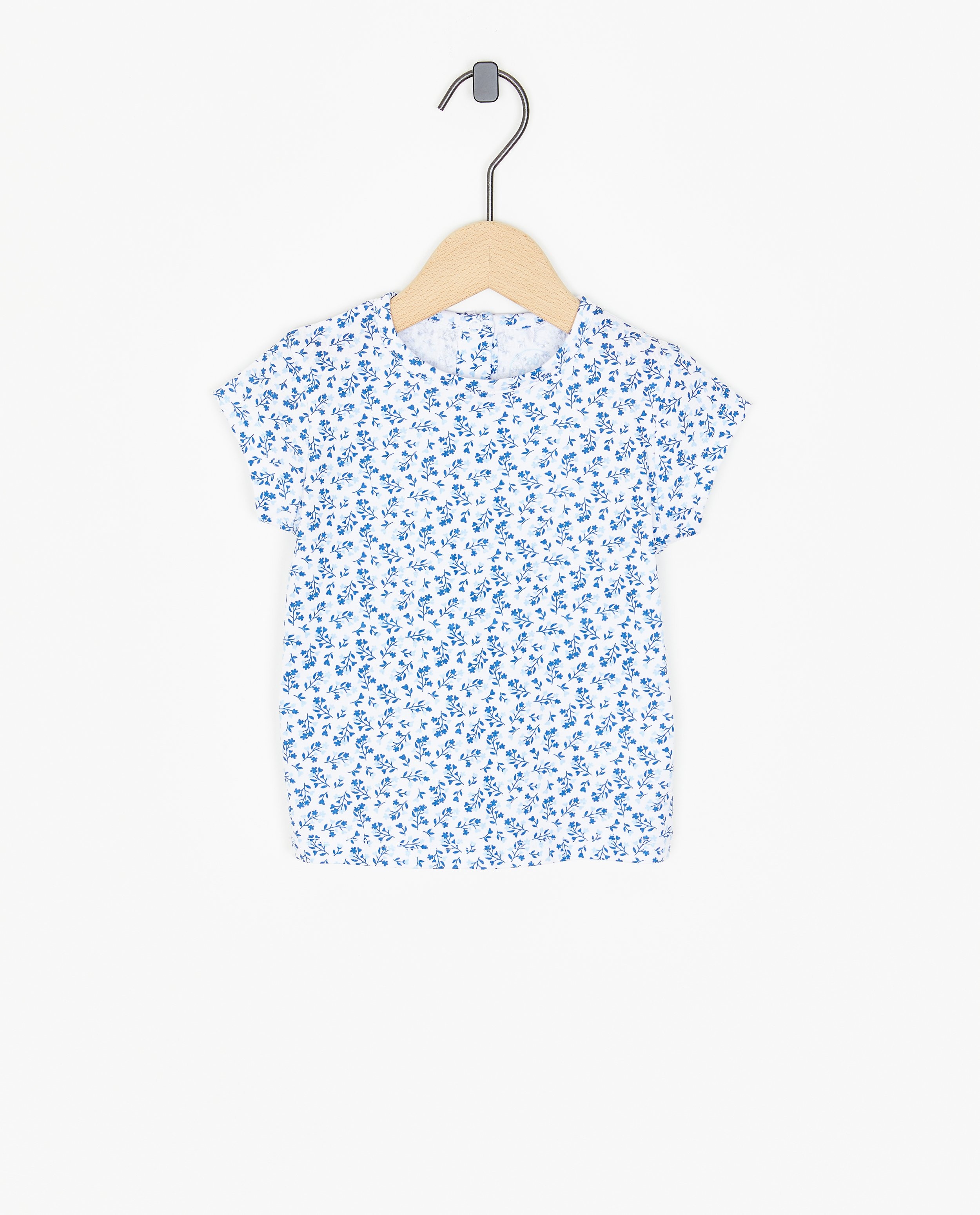 T-shirt met bloemenprint - null - Besties