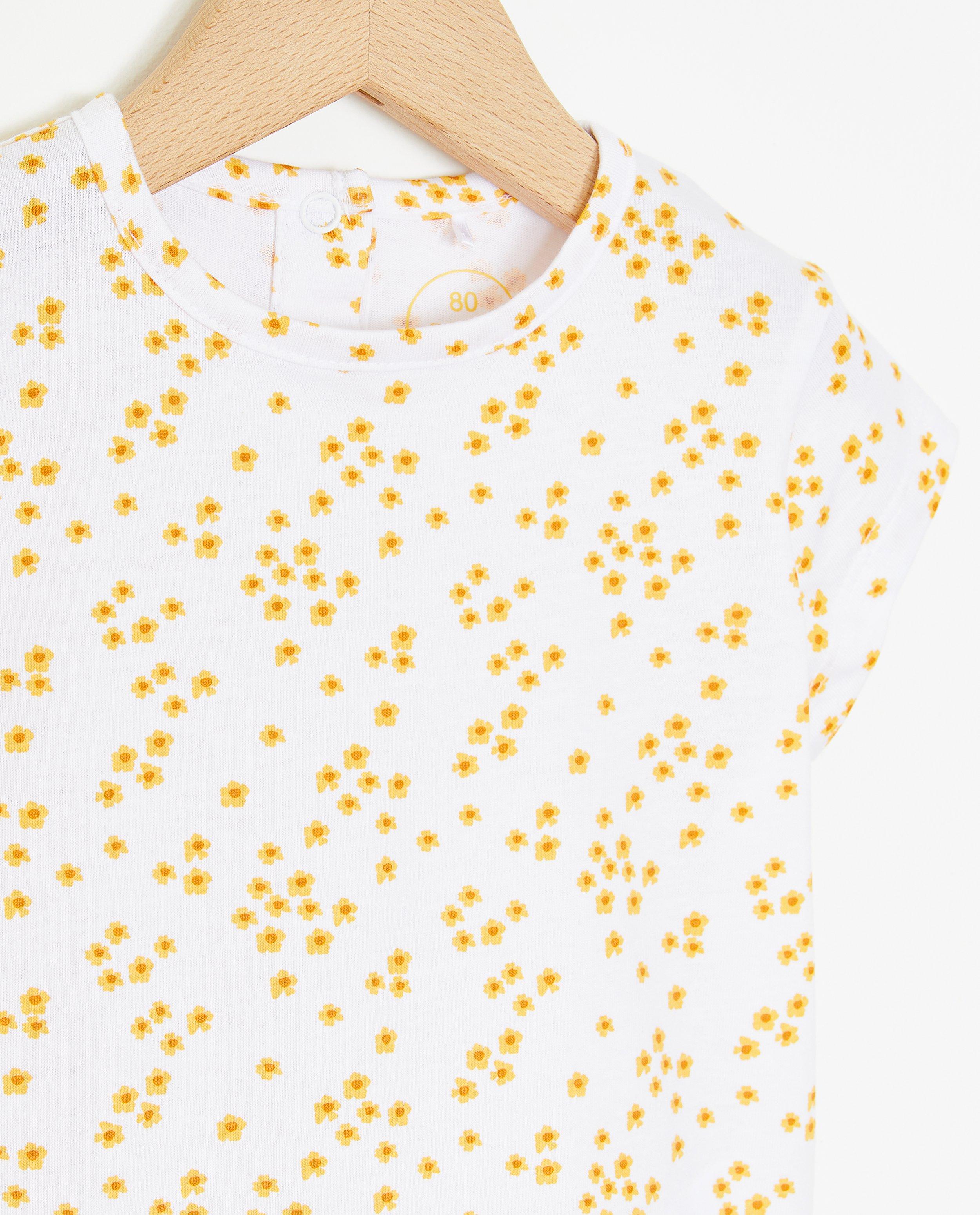 T-shirts - T-shirt met bloemenprint