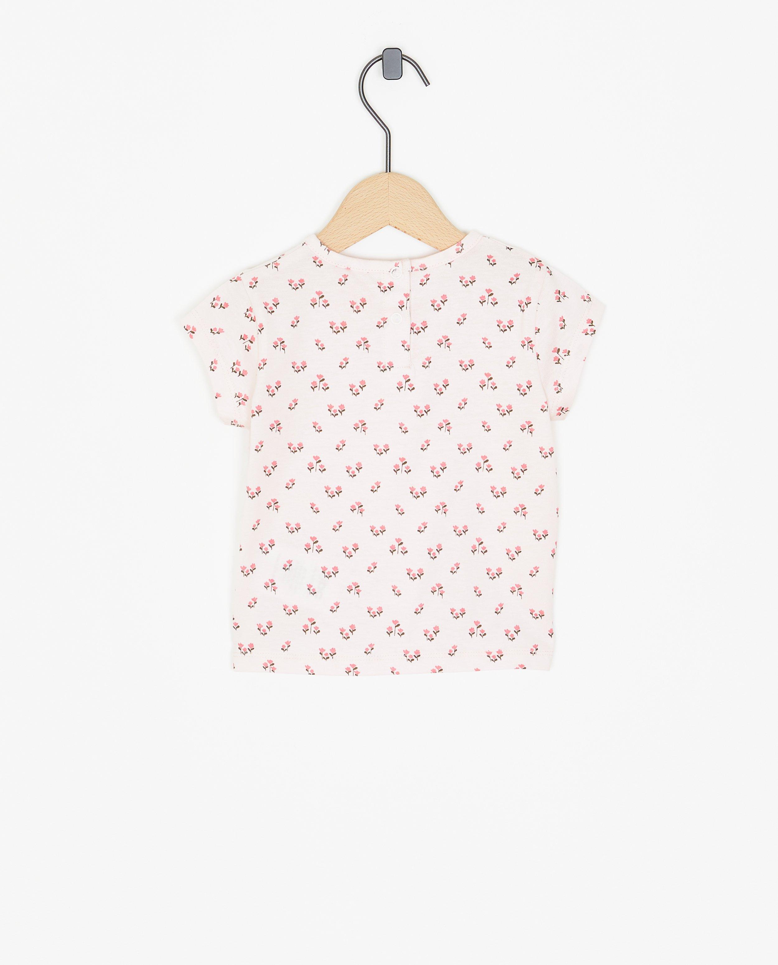 T-shirts - T-shirt met bloemenprint