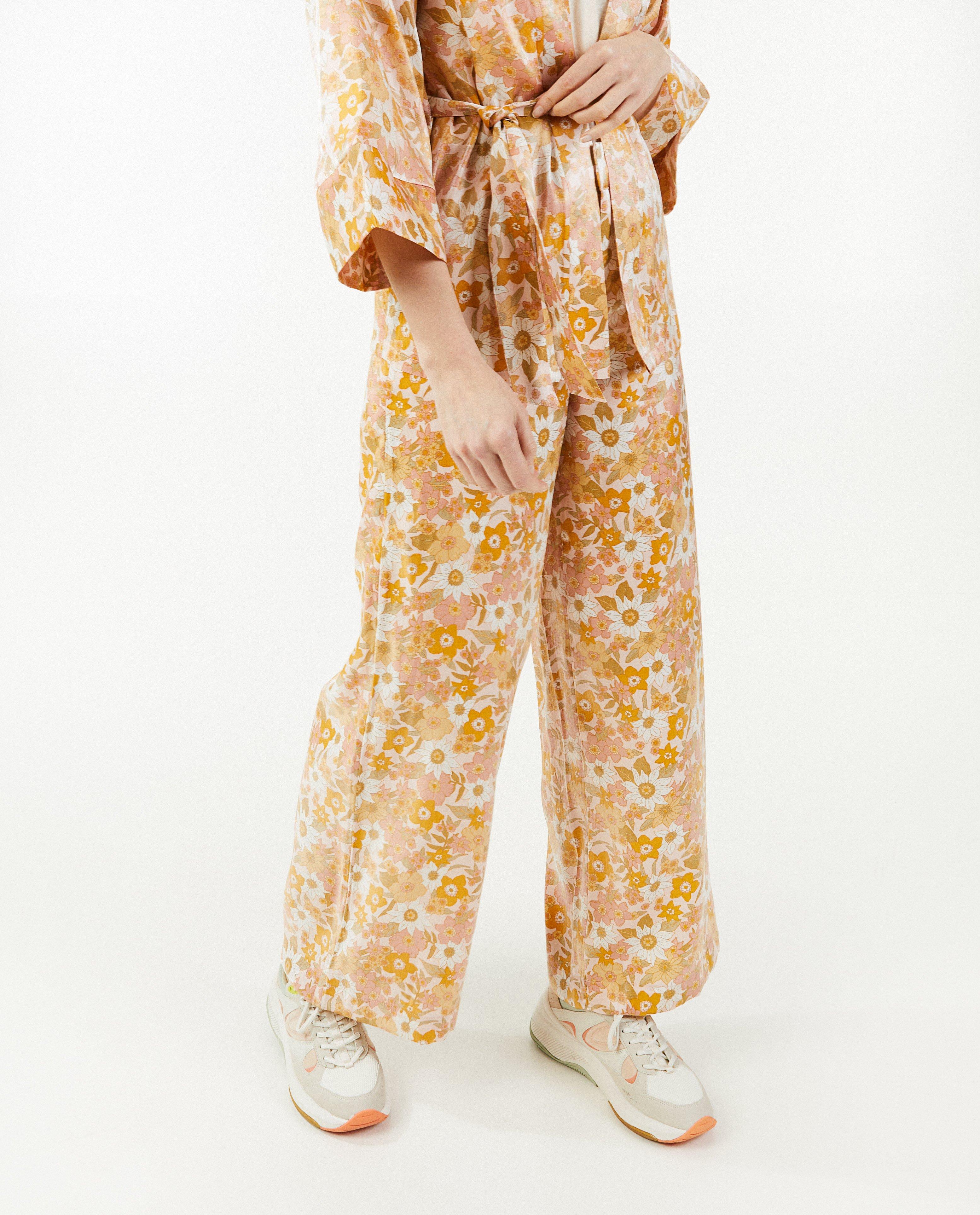 Broeken - Broek met satijnen schijn