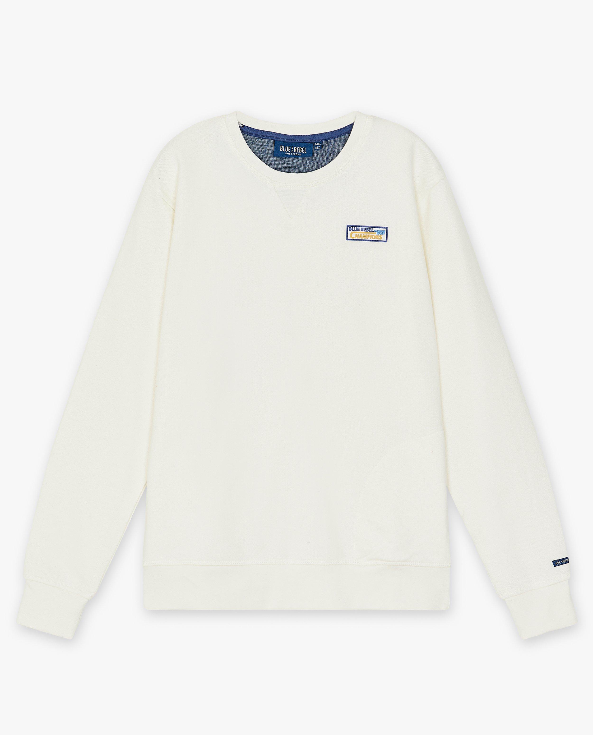 Witte sweater - null - Blue Rebel