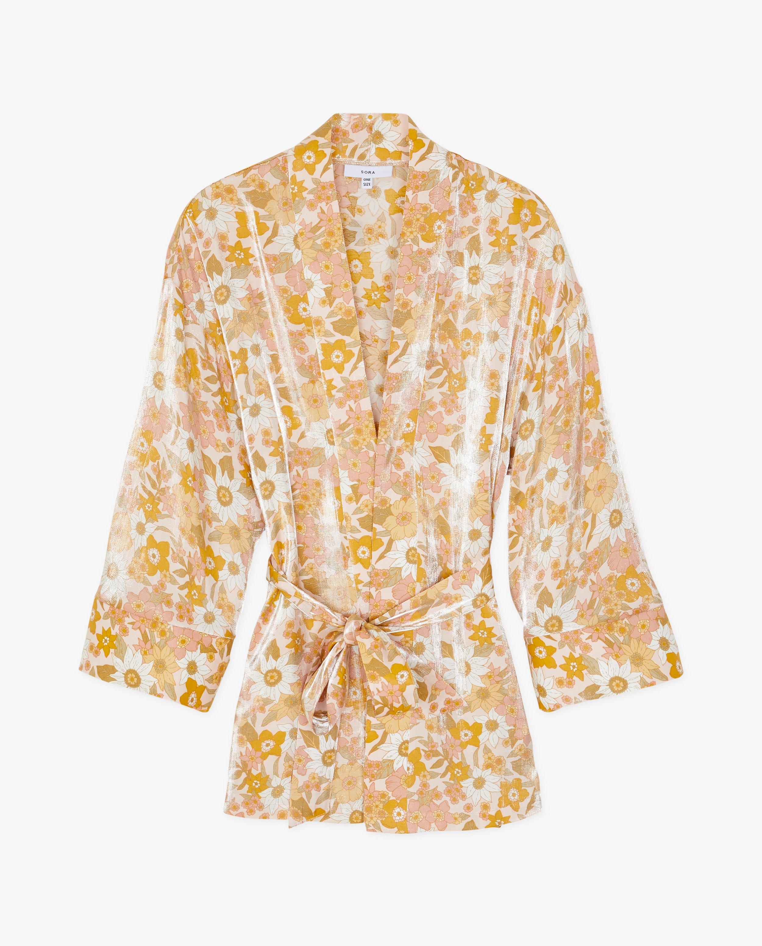 Blazers - Kimono met satijnen schijn