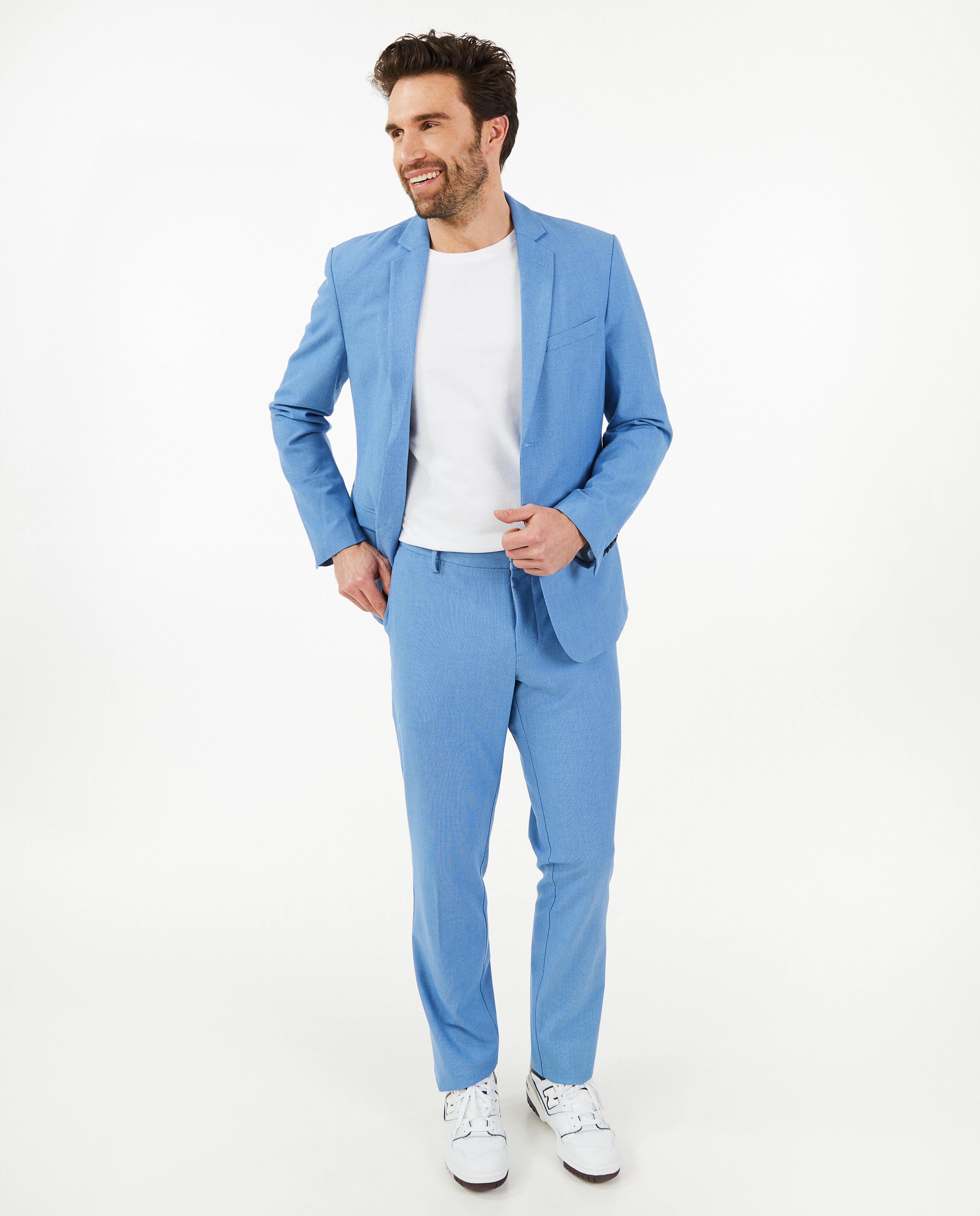 pantalon de costume bleu - null - Iveo