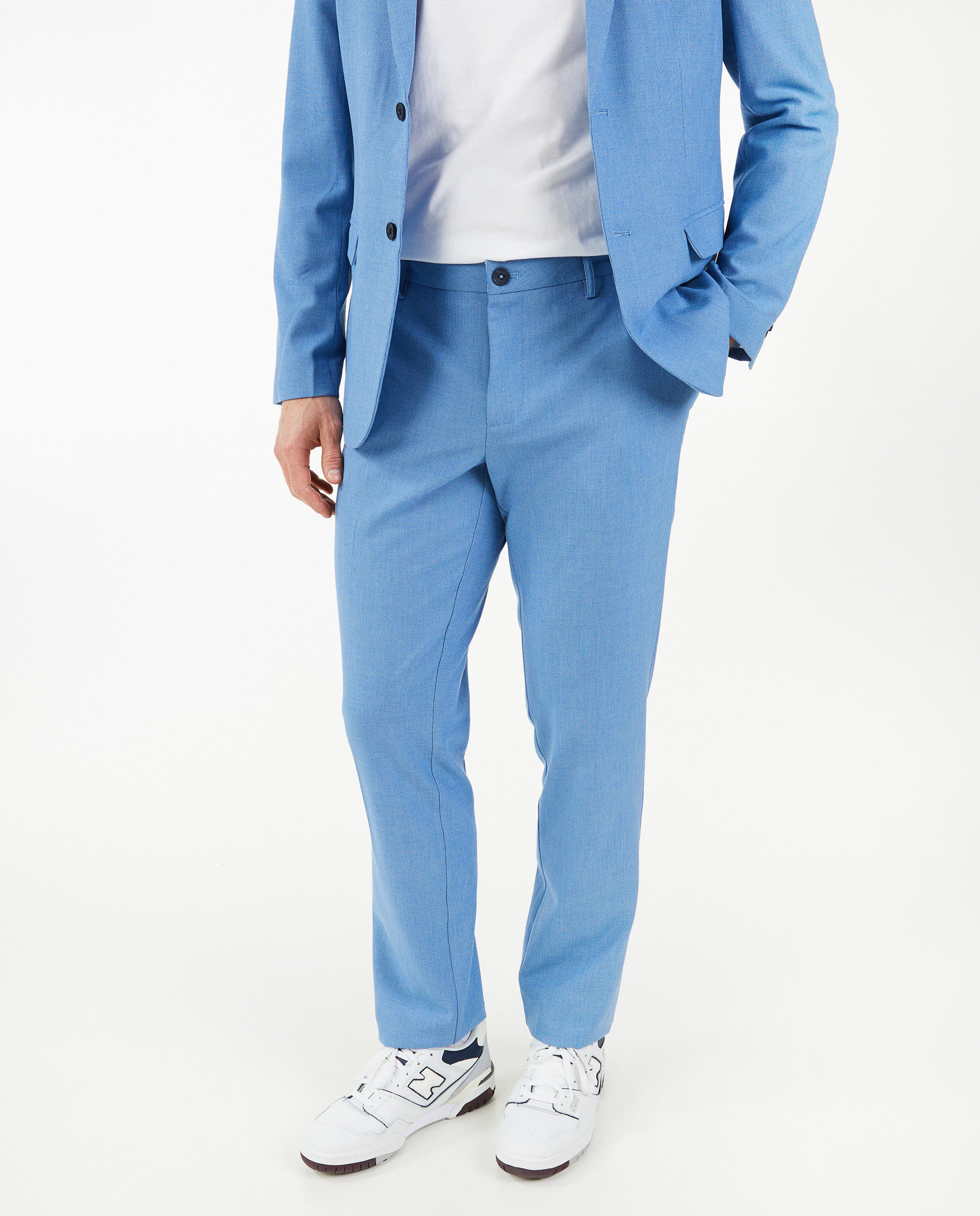 Pantalons - pantalon de costume bleu