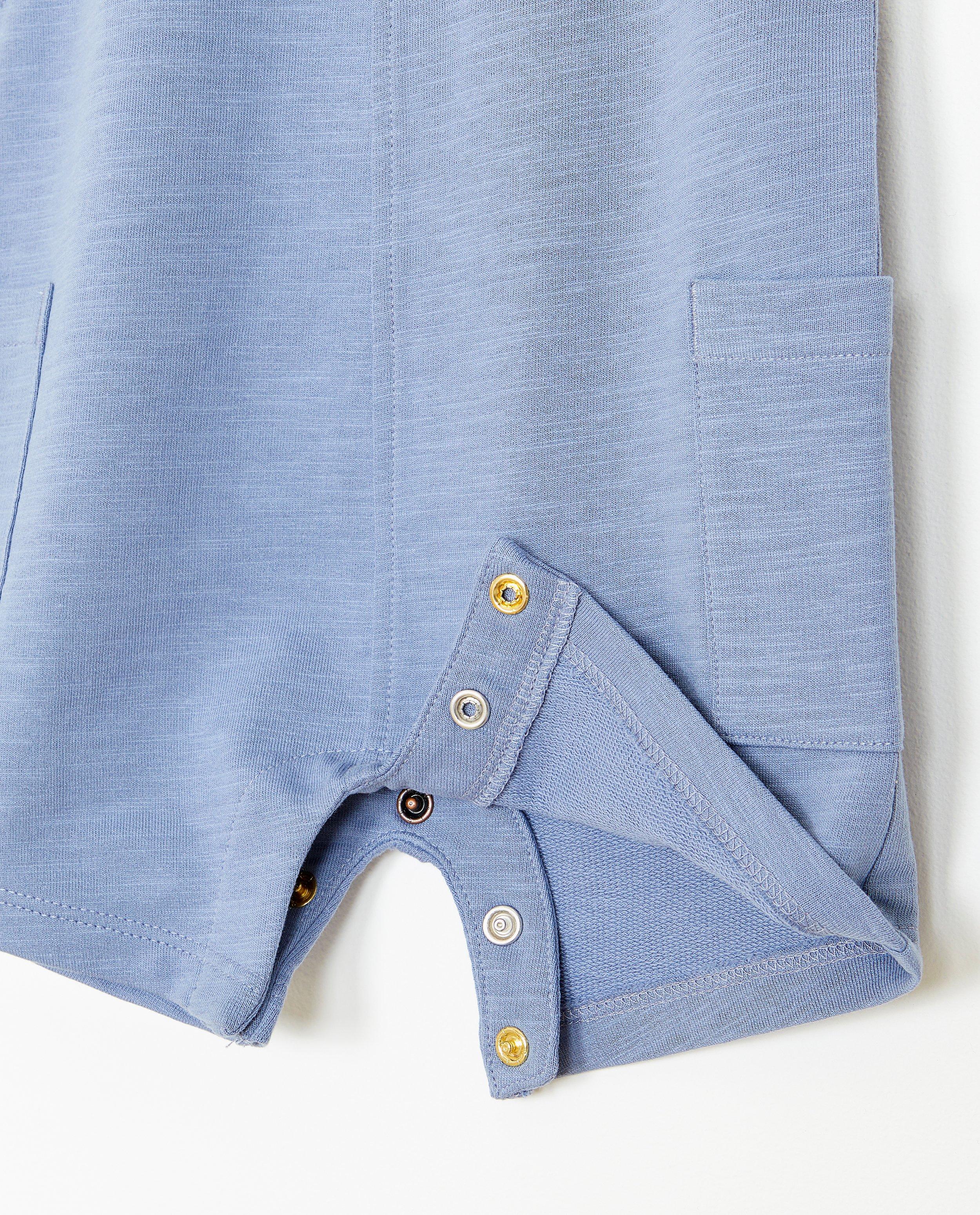 Shorten - Blauwe salopette