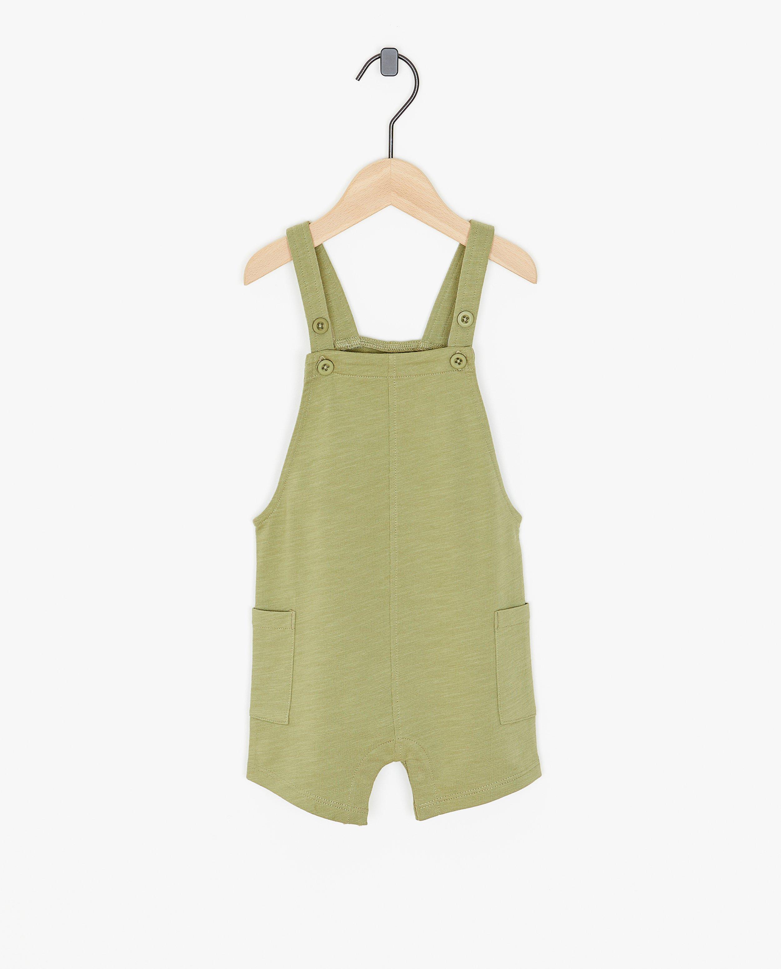 Groene salopette - null - Besties