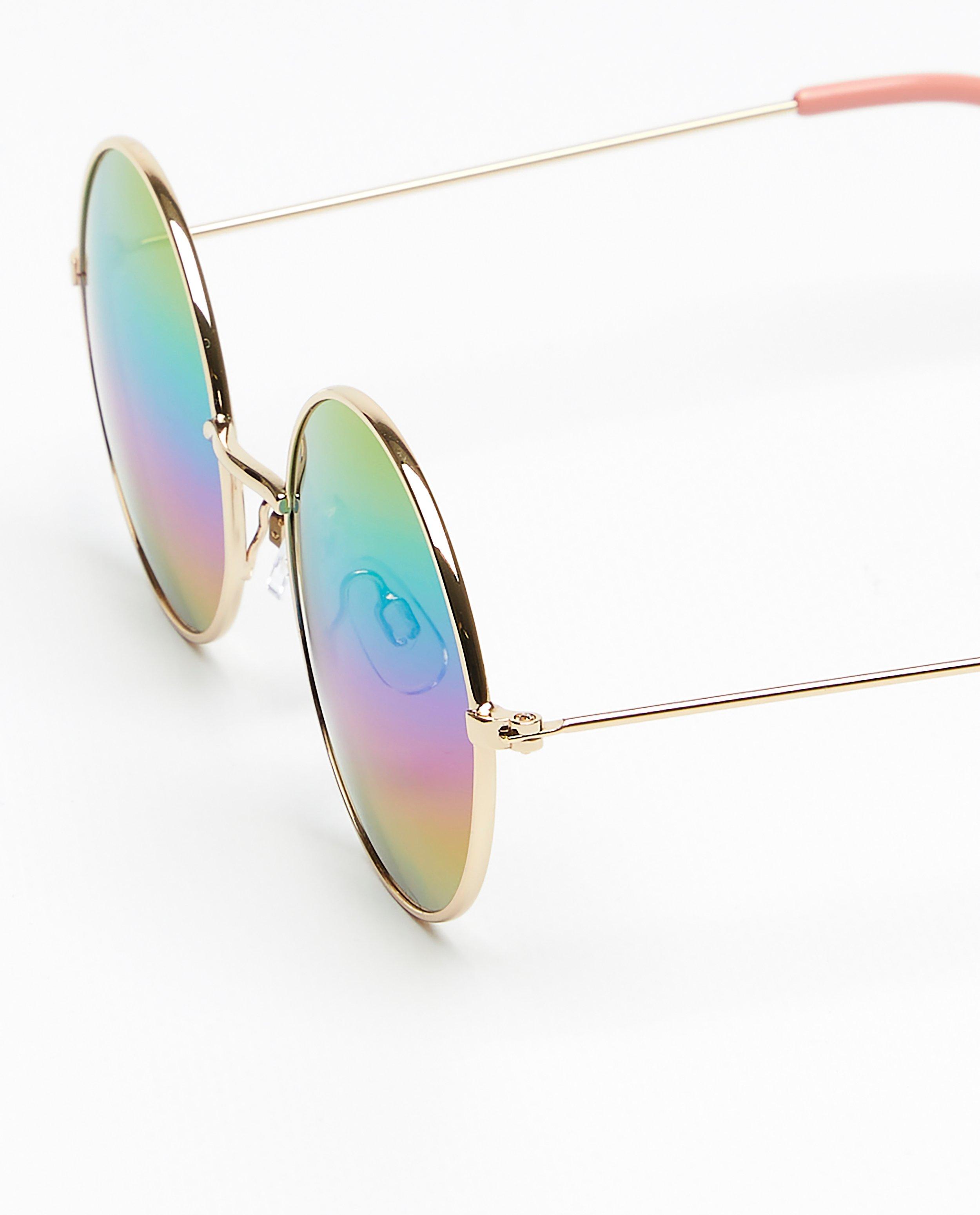 Lunettes de soleil - Lunettes à verres miroir
