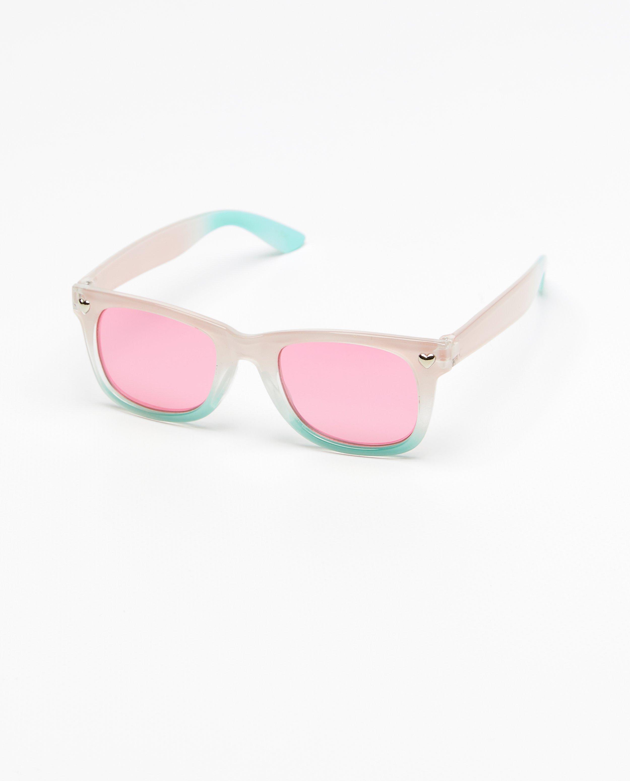 Lunettes de soleil roses avec dégradé - null - JBC