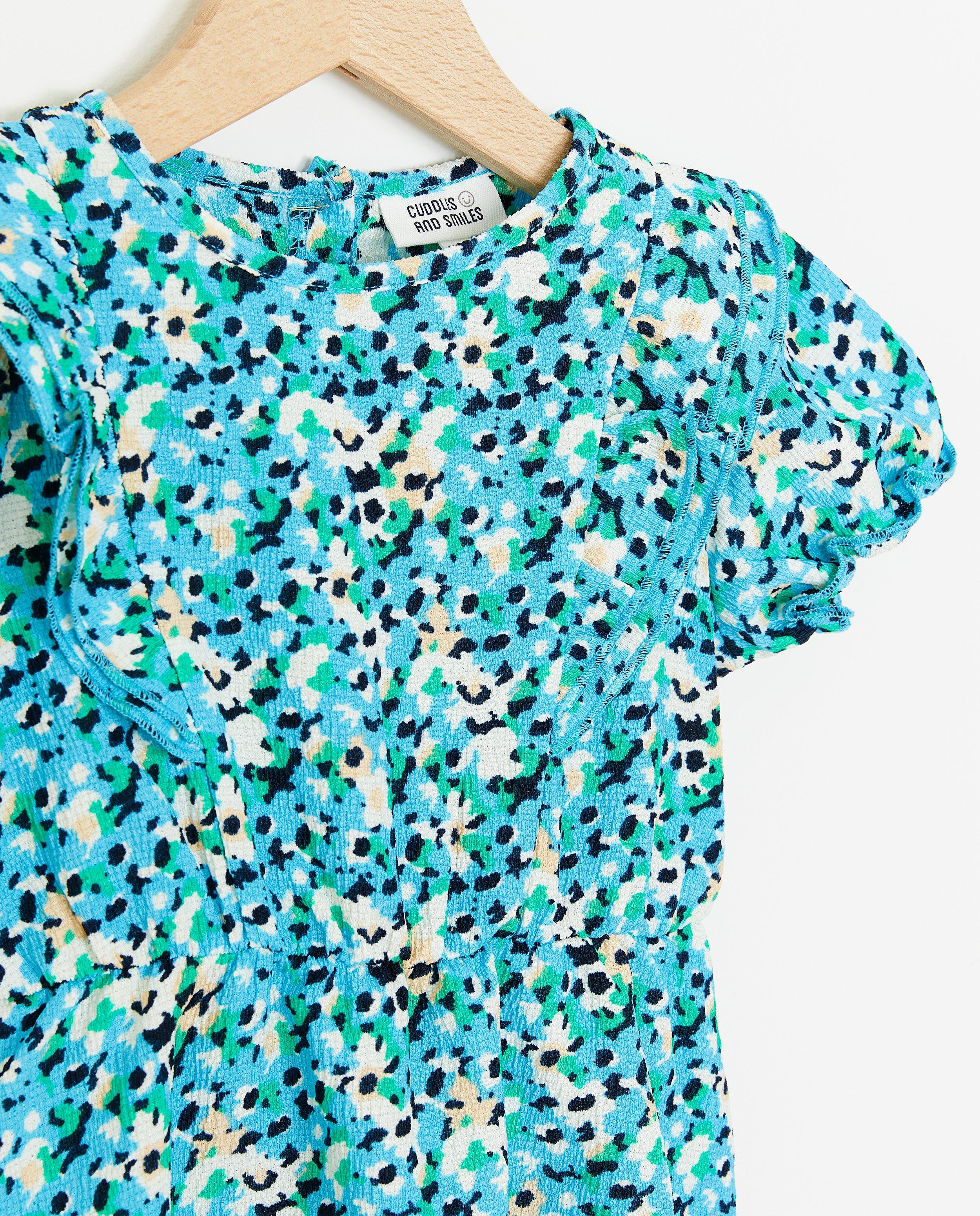 Kleedjes - Jurk met vlekkenprint