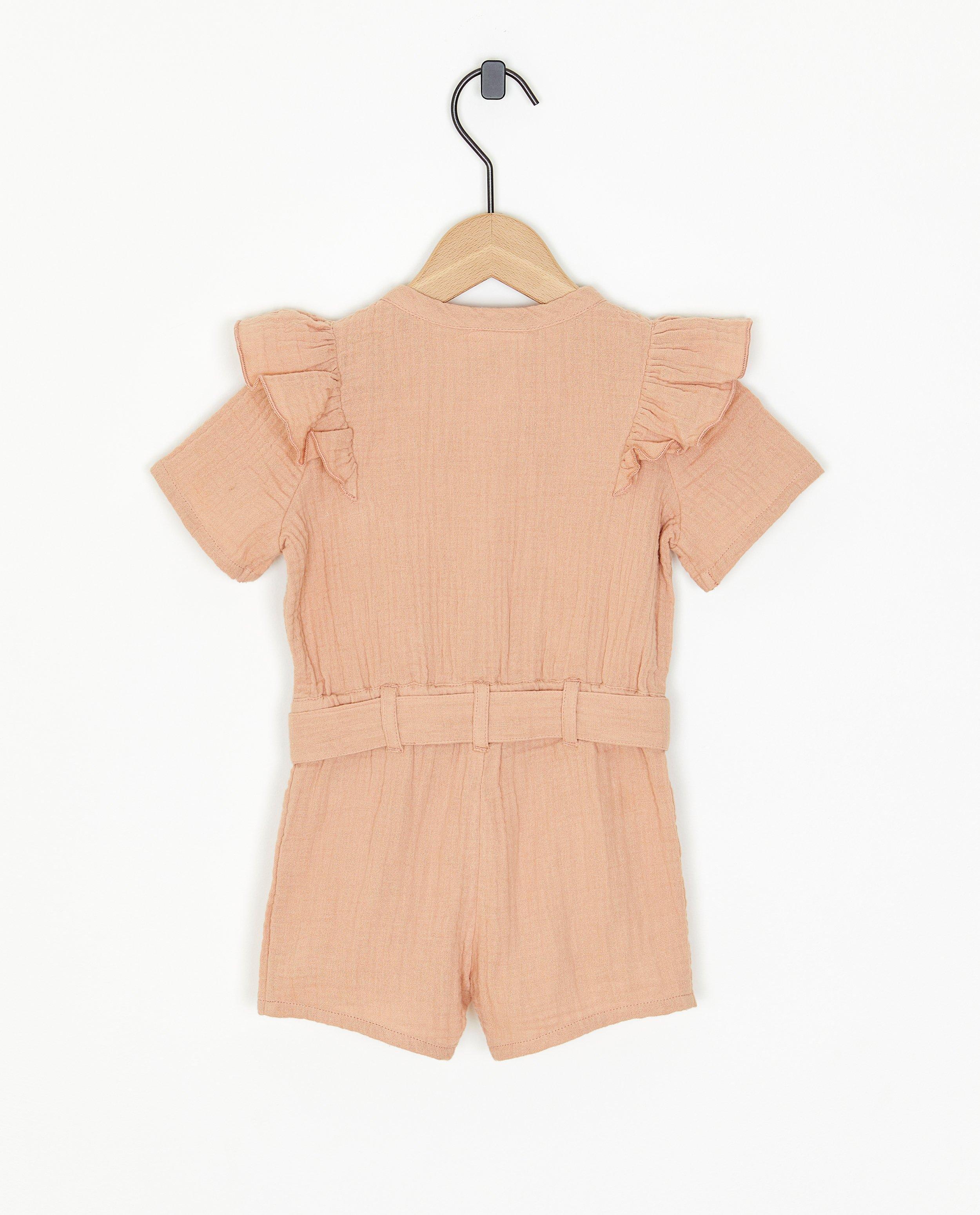 Jumpsuit - Roze jumpsuit van tetra