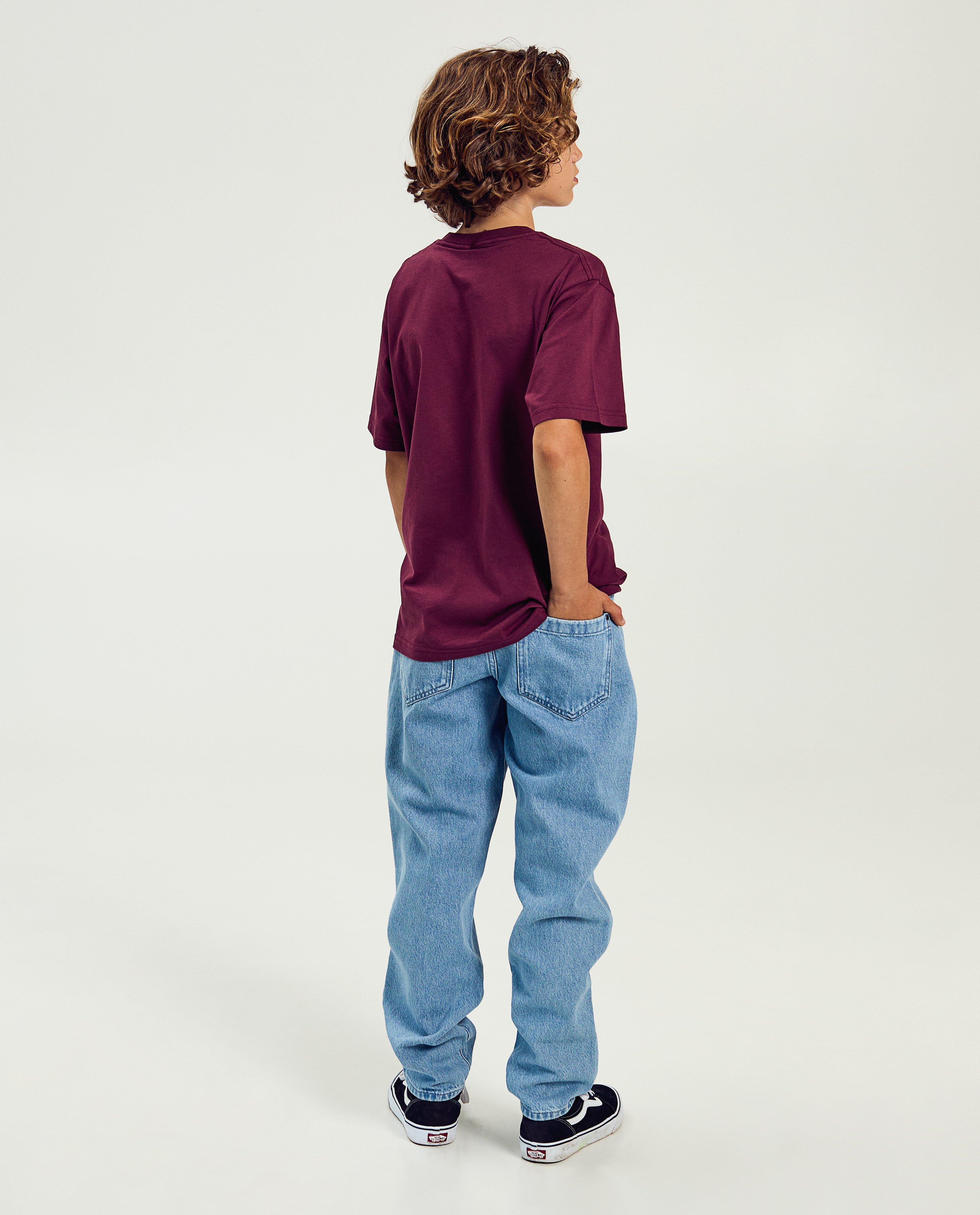Jeans - Jean bleu clair, coupe loose