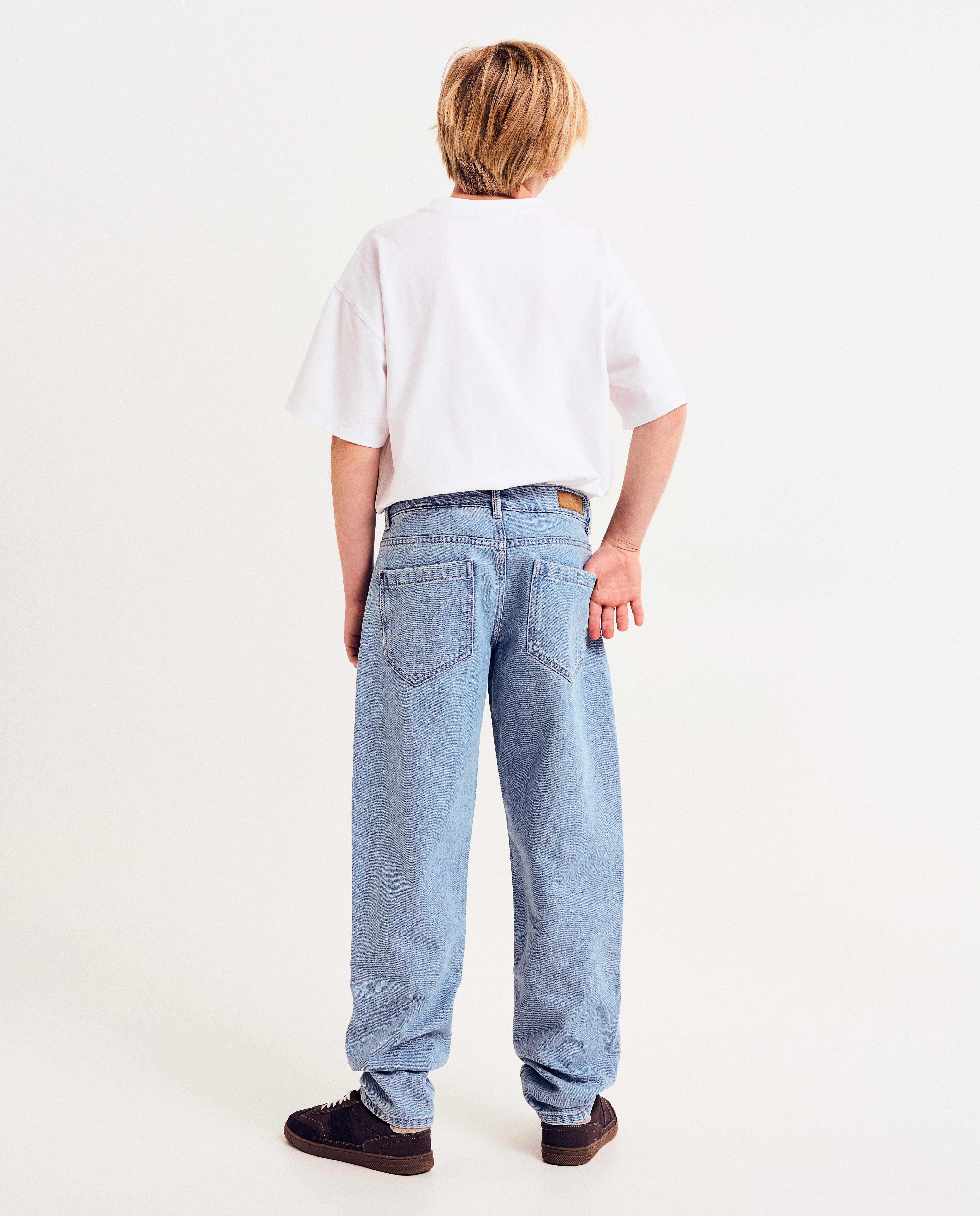 Jeans - Lichtblauwe jeans, loose fit
