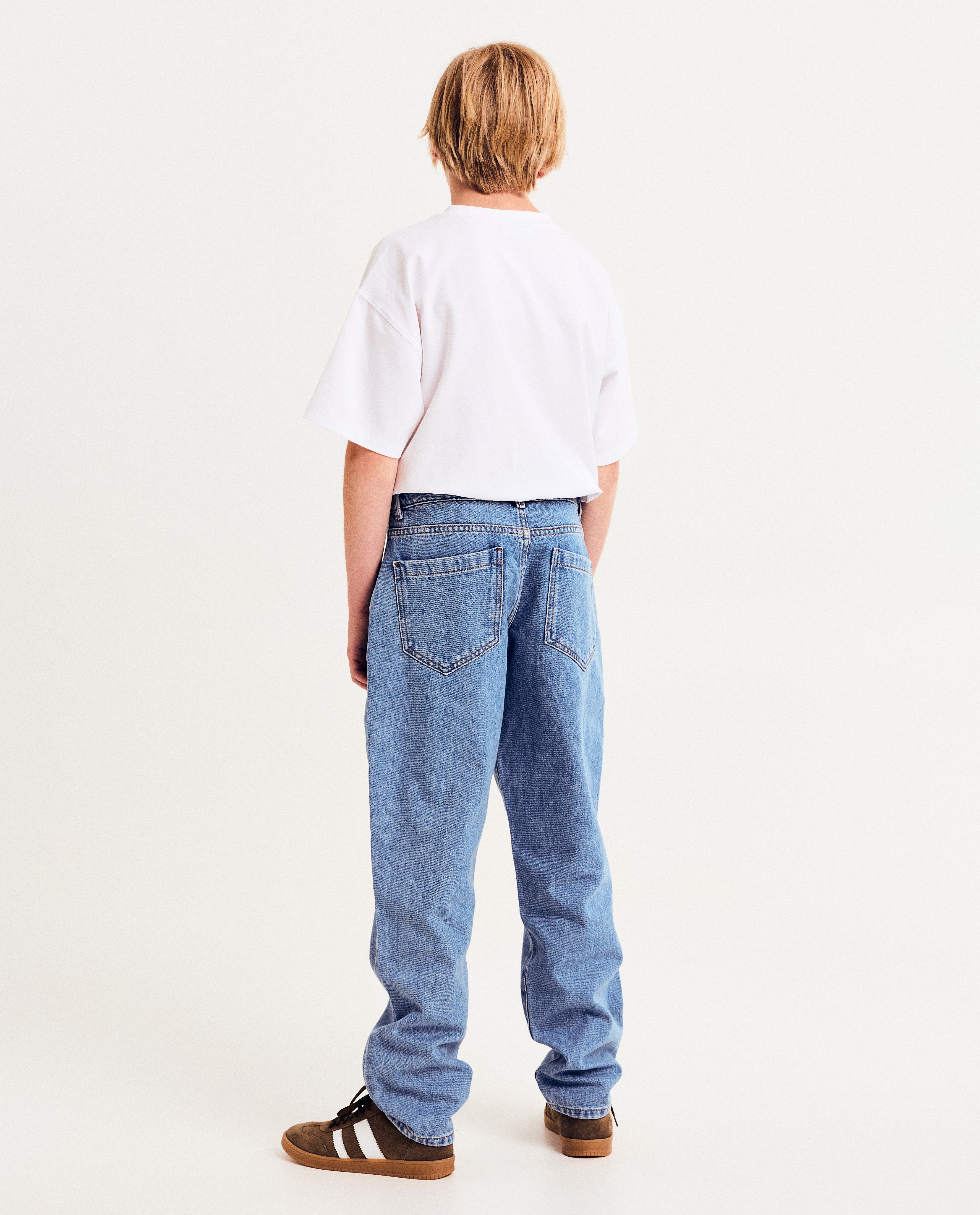 Jeans - Jean bleu clair, coupe loose