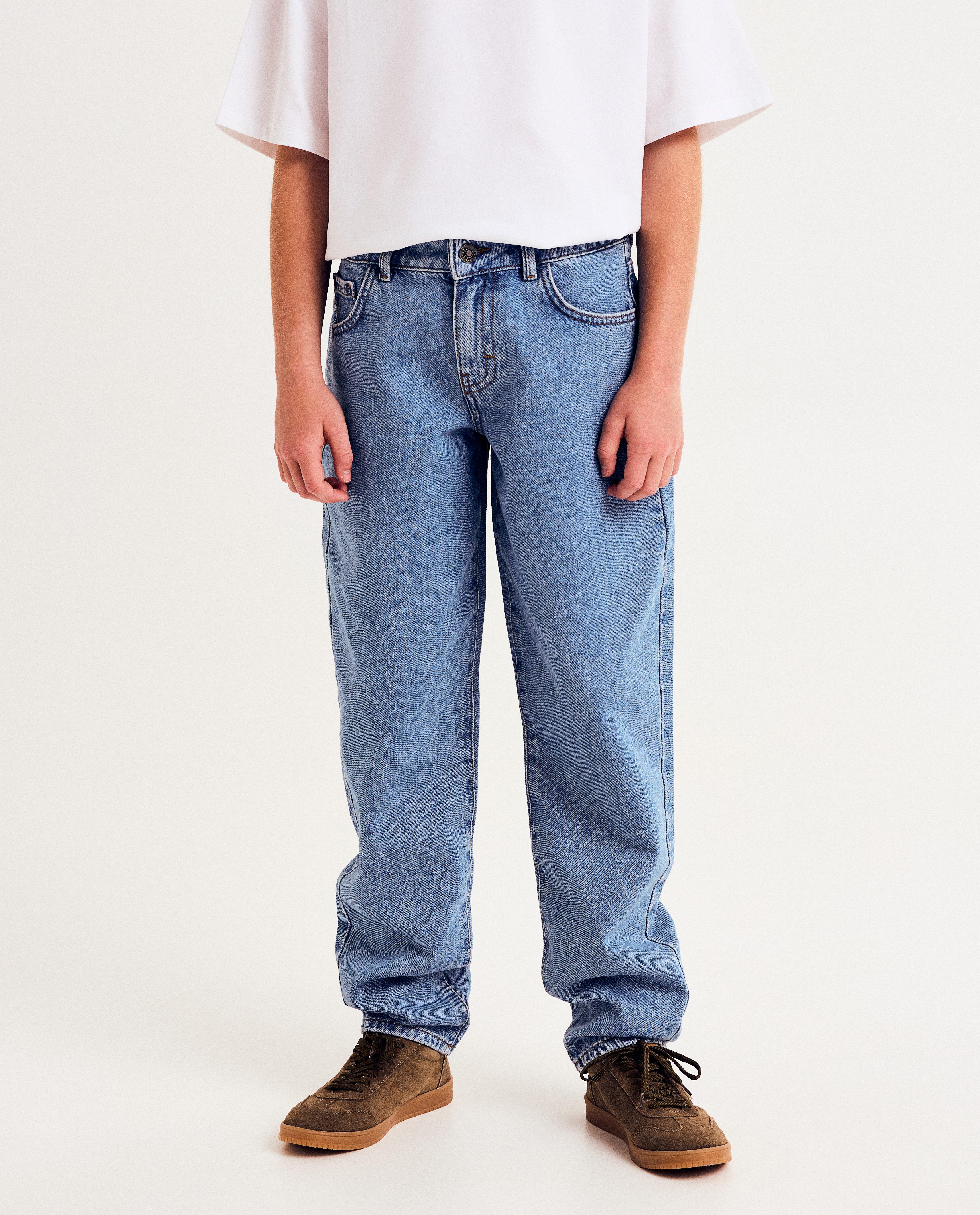 Jeans - Lichtblauwe jeans, loose fit