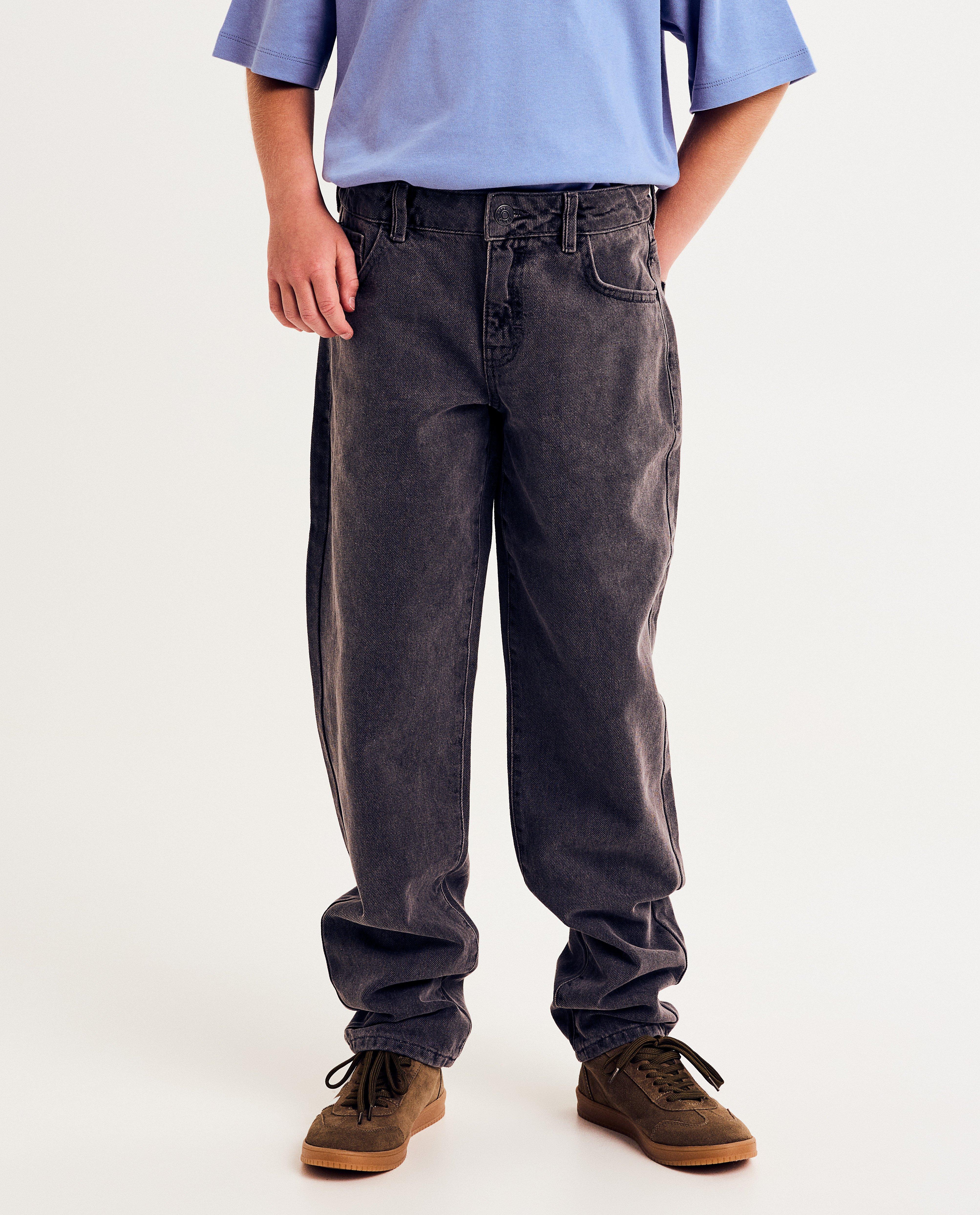 Jeans - Lichtblauwe jeans, loose fit