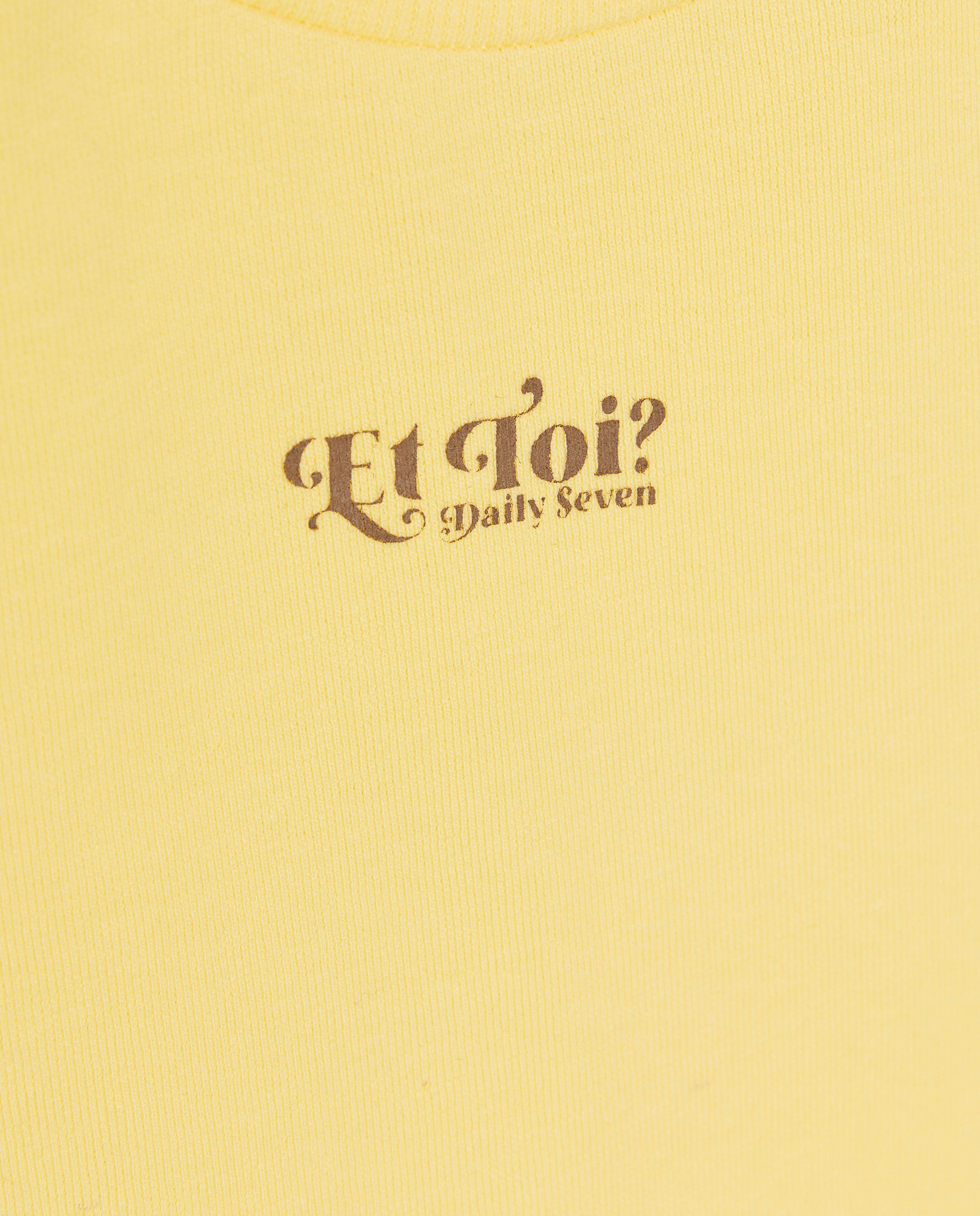 T-shirts - Geel T-shirt