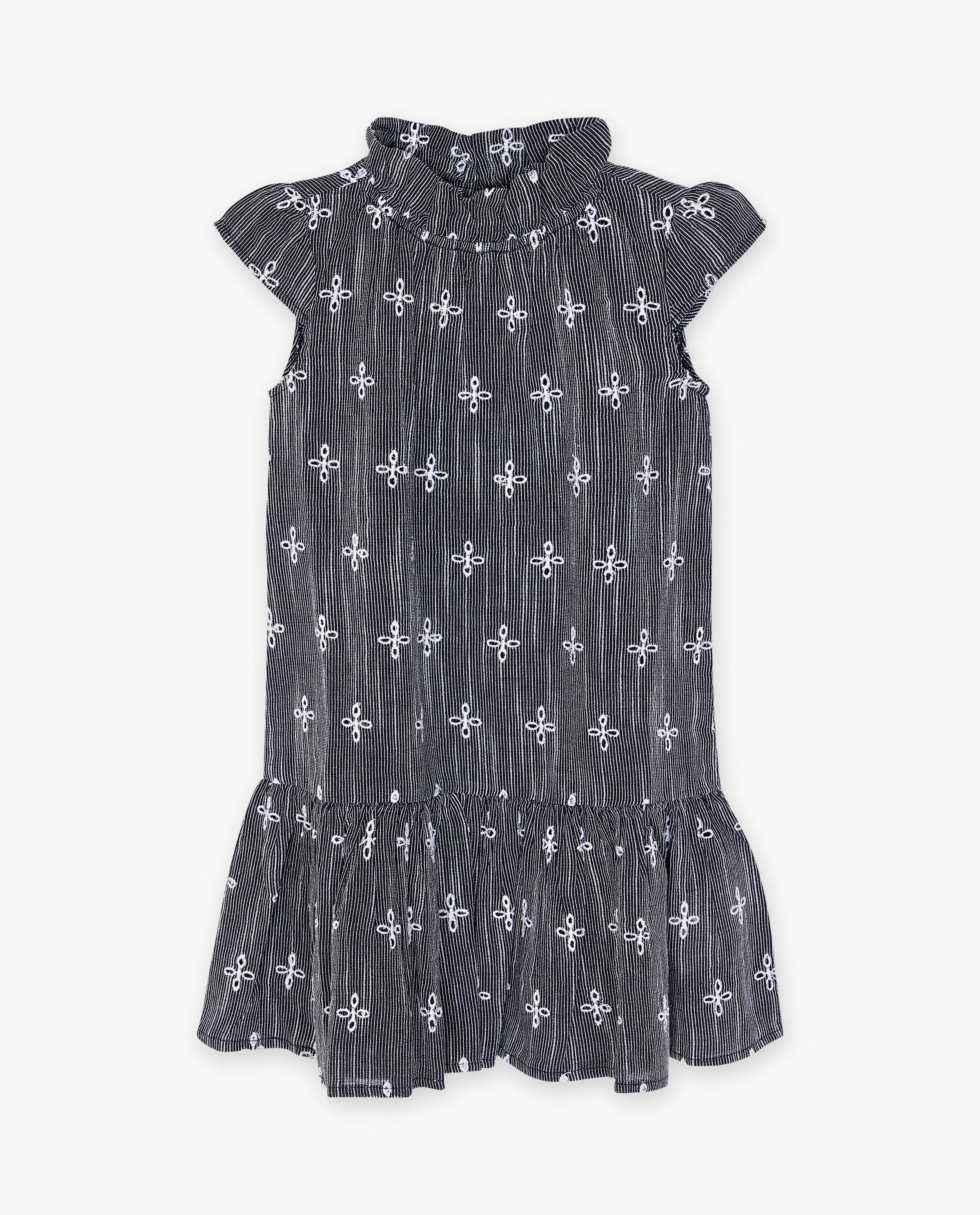 Robe avec de la broderie anglaise - null - Enfant