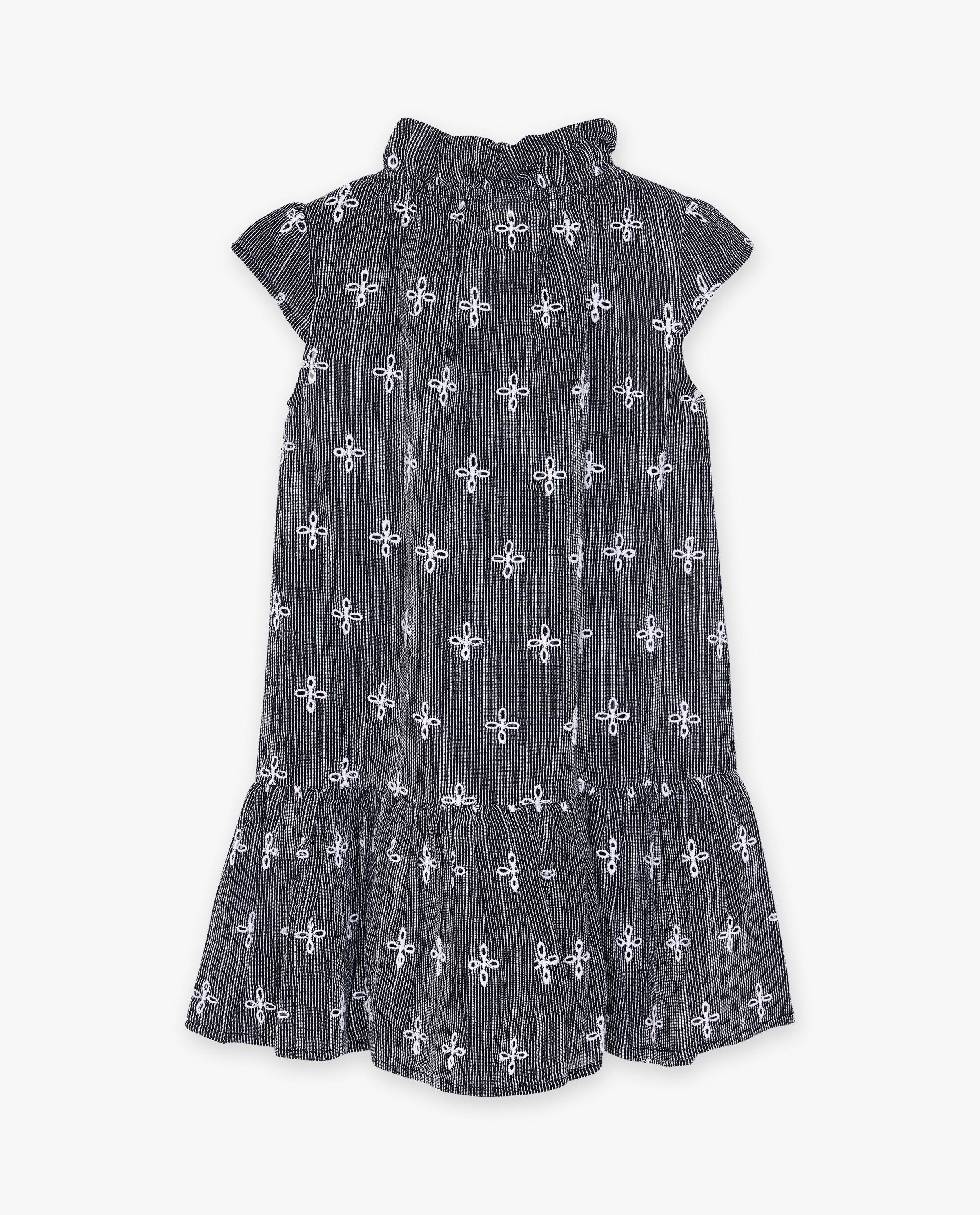 Robes - Robe avec de la broderie anglaise